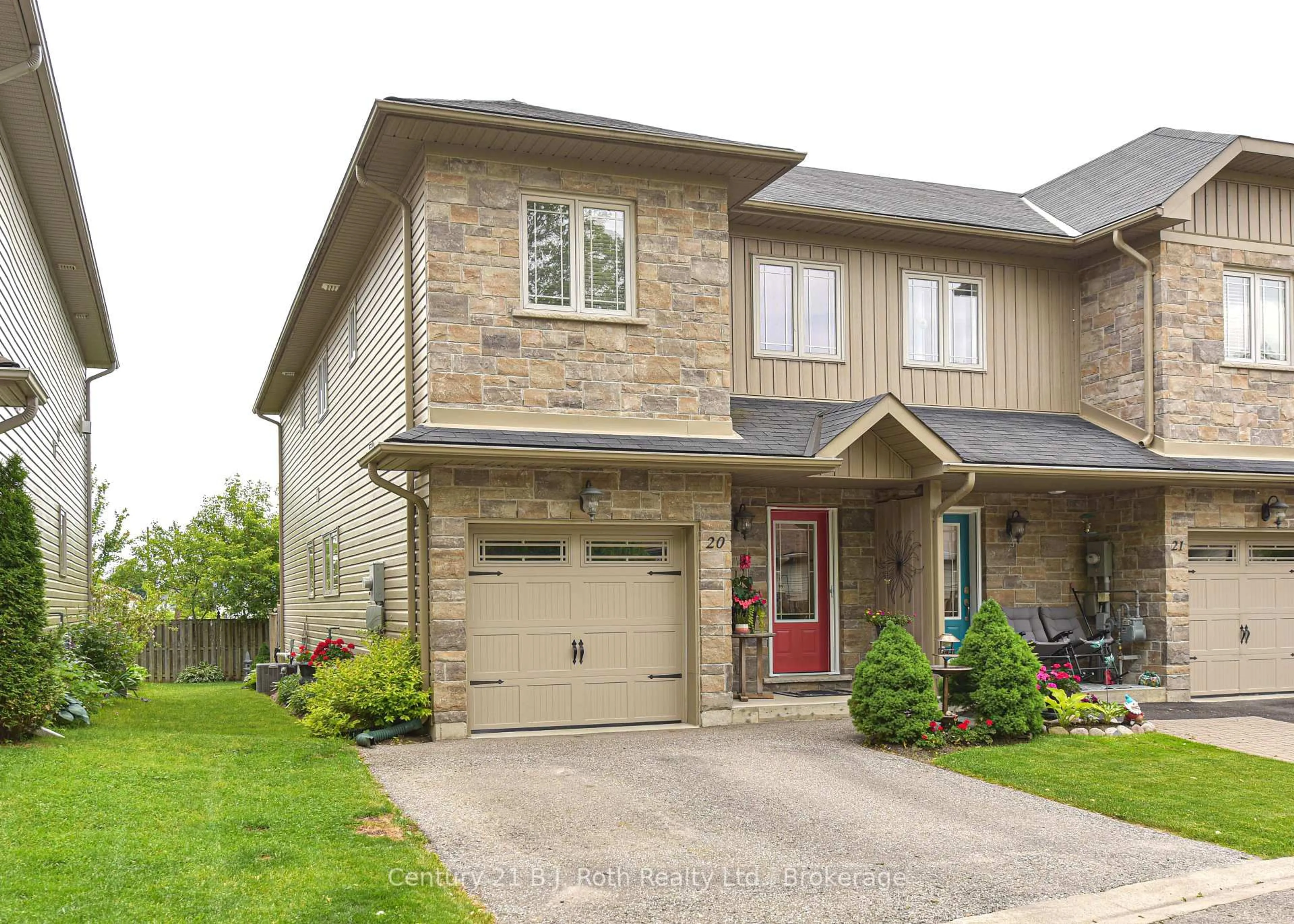 Home with brick exterior material, street for 20 Taylor Dr, Orillia Ontario L3V 0C7