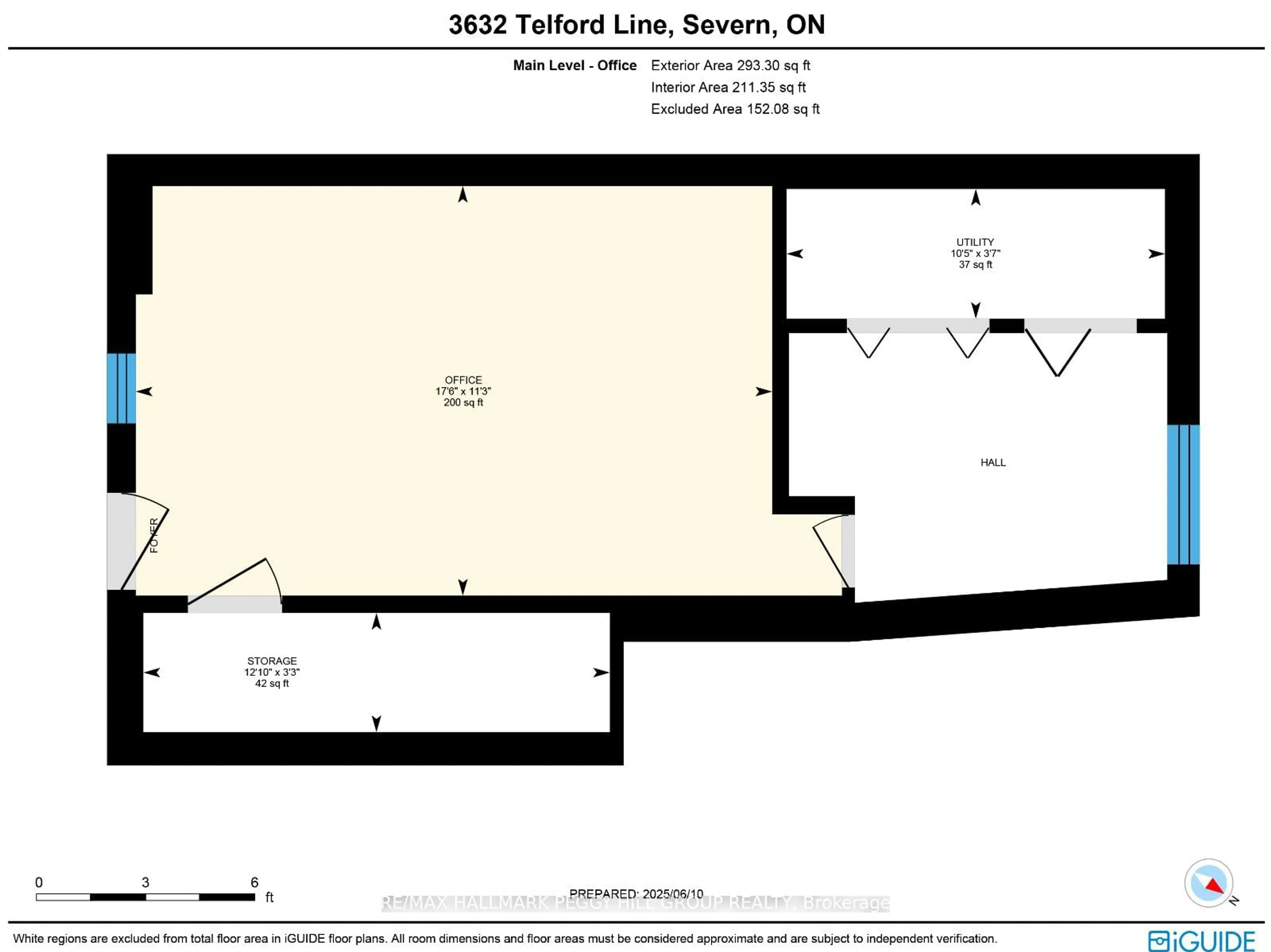 Floor plan for 3632 Telford Line, Severn Ontario L3V 6R1