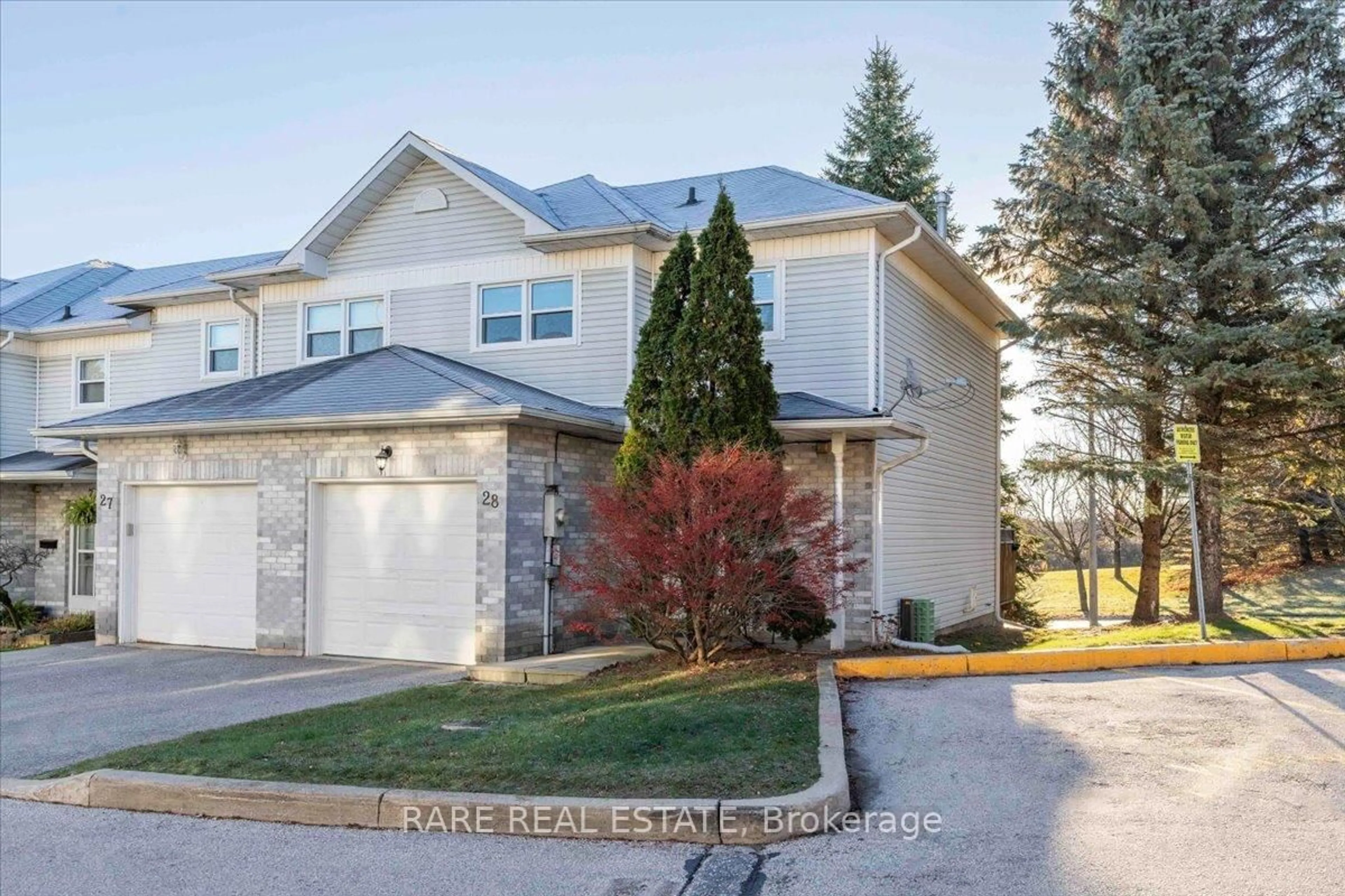 Home with brick exterior material, street for 120 D'ambrosio Dr #28, Barrie Ontario L4N 7W3