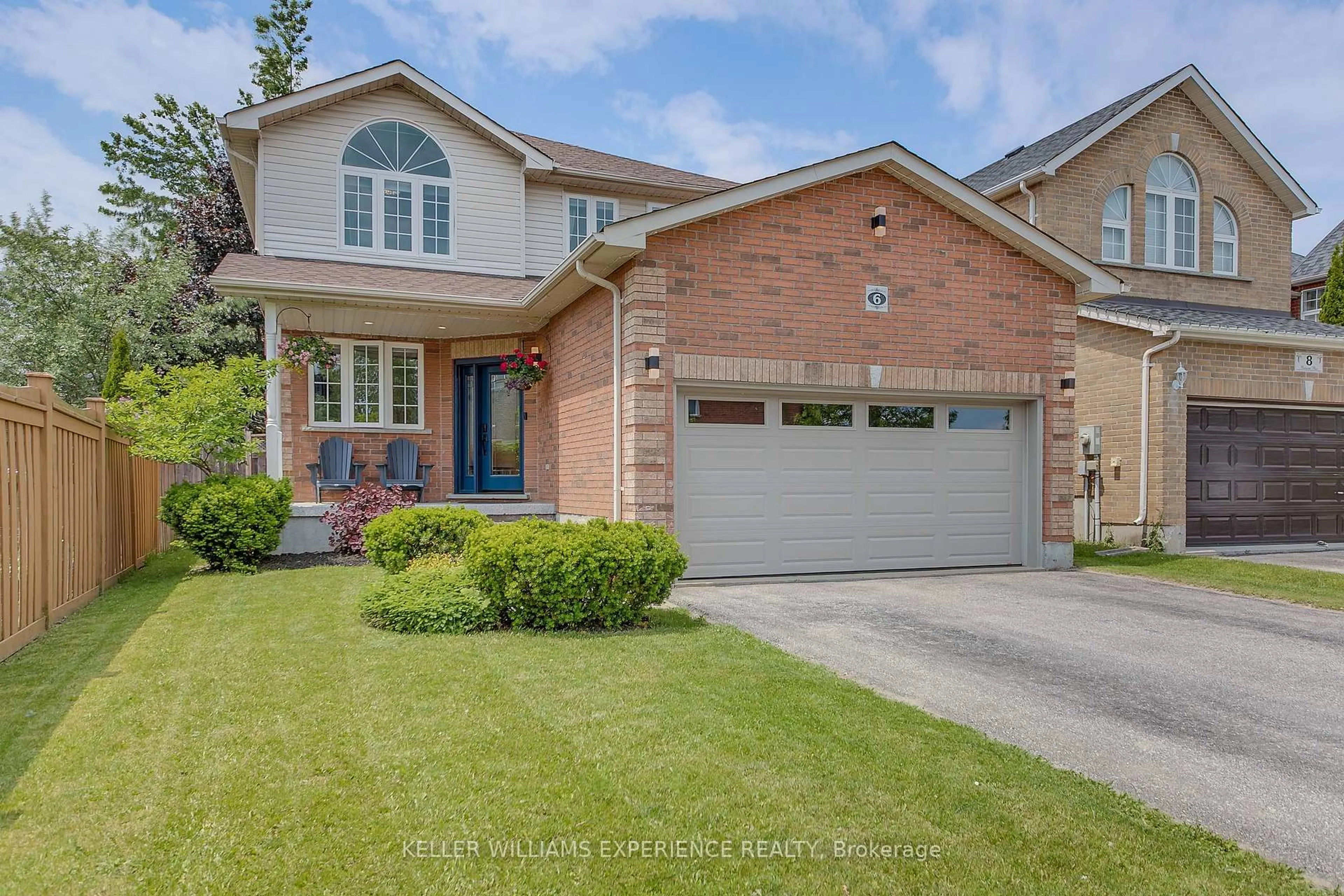 Home with brick exterior material, street for 6 Balmoral Pl, Barrie Ontario L4N 0Y9