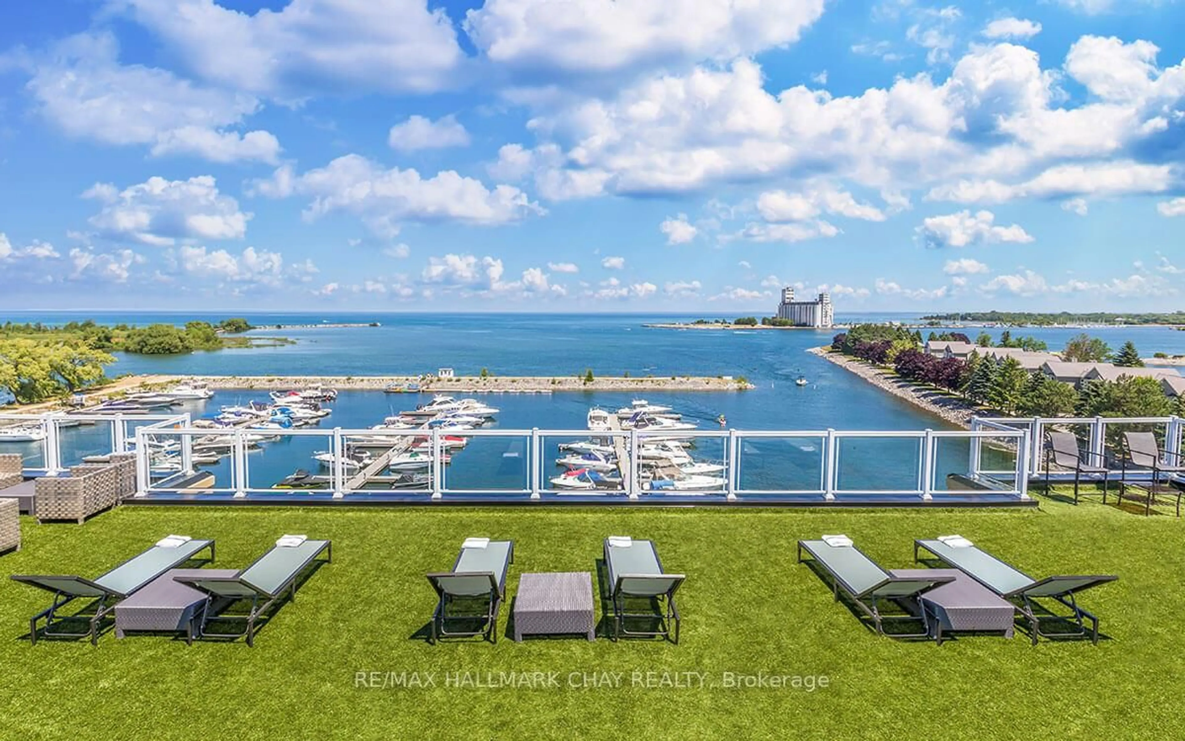 Patio, water/lake/river/ocean view for 9 Harbour St #2311/13, Collingwood Ontario L9Y 5C5