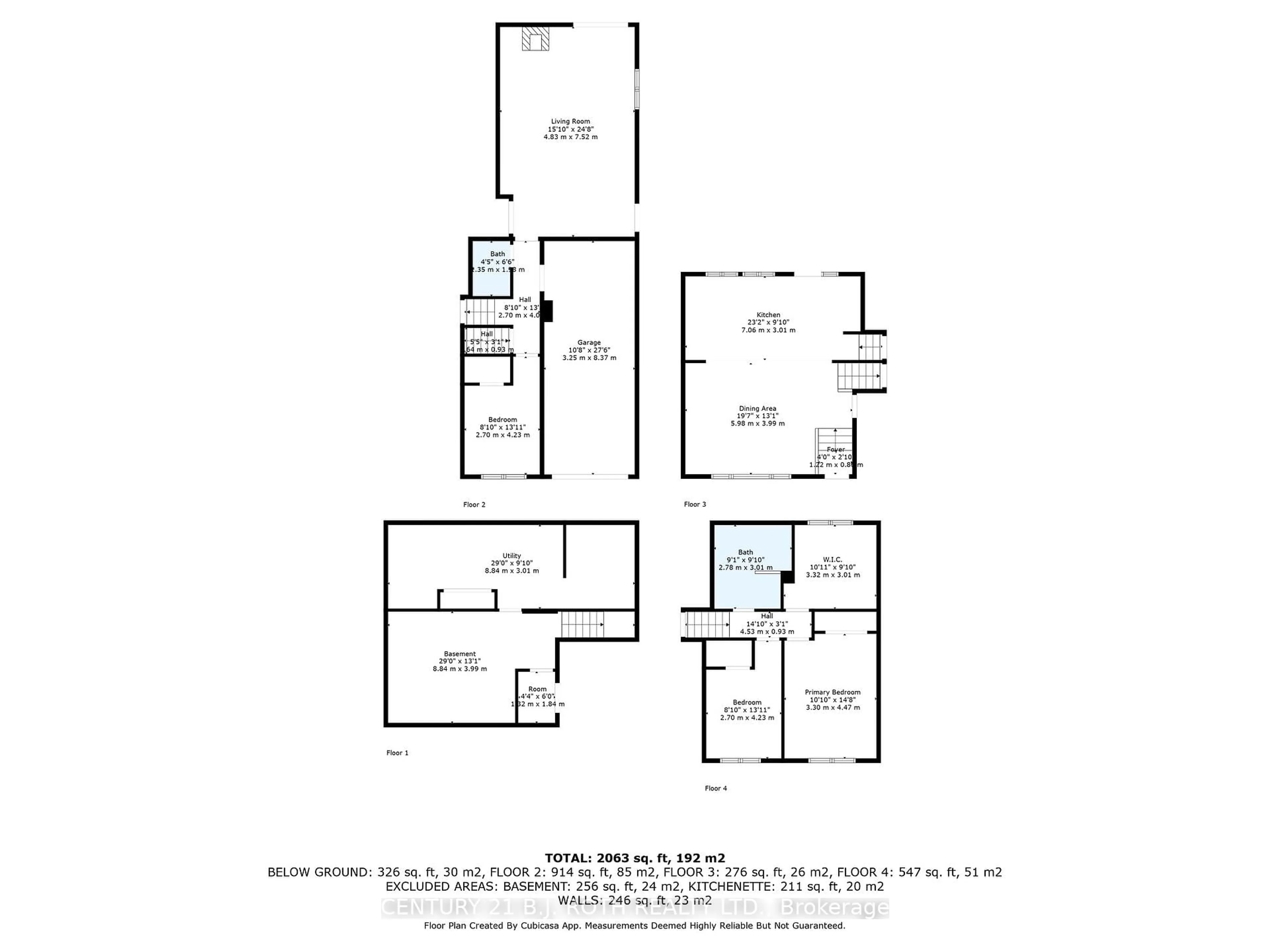 Floor plan for 58 Marion Cres, Barrie Ontario L4M 2L3