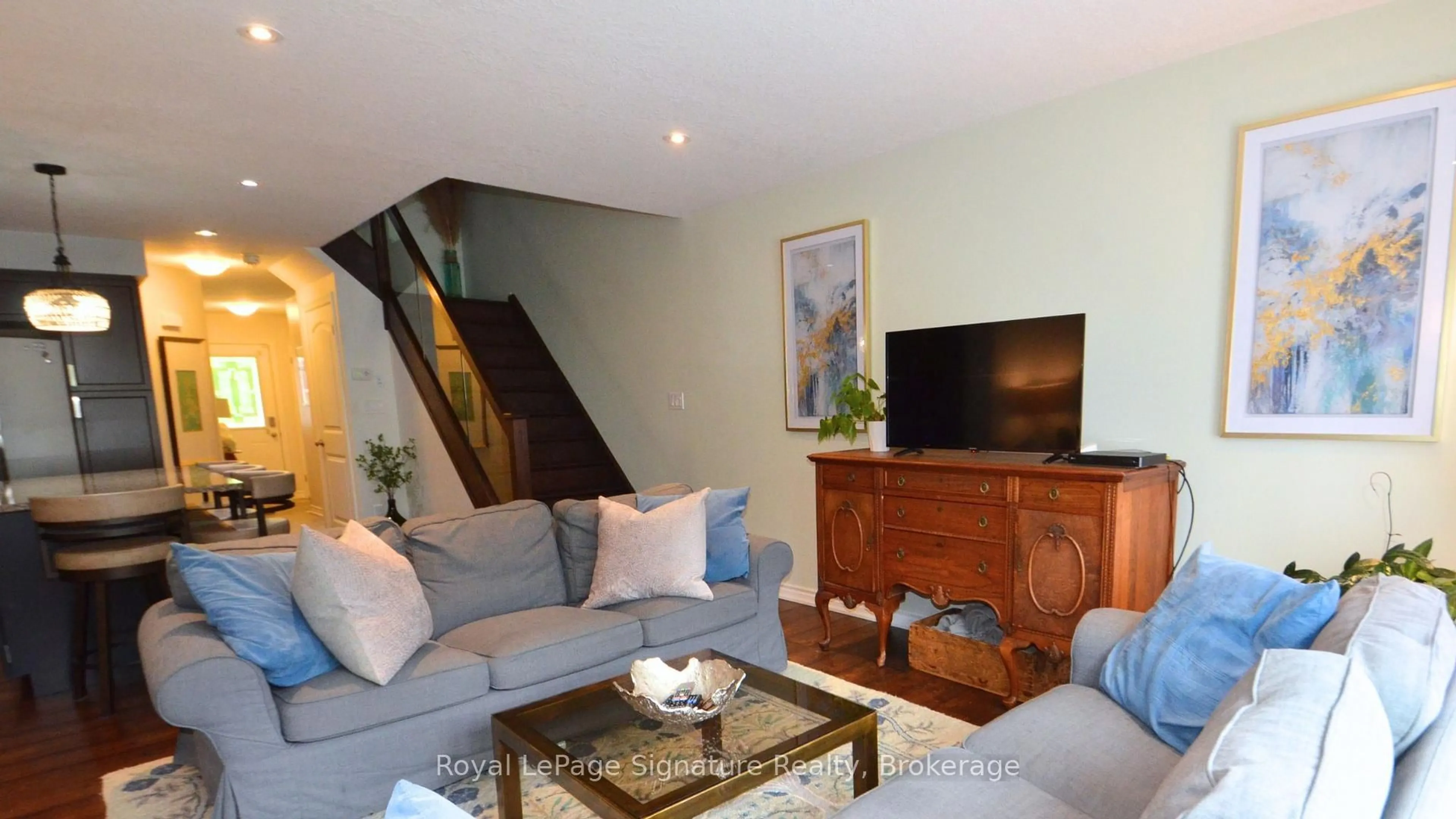 Living room with furniture, unknown for 37 Conservation Way, Collingwood Ontario L9Y 0G9