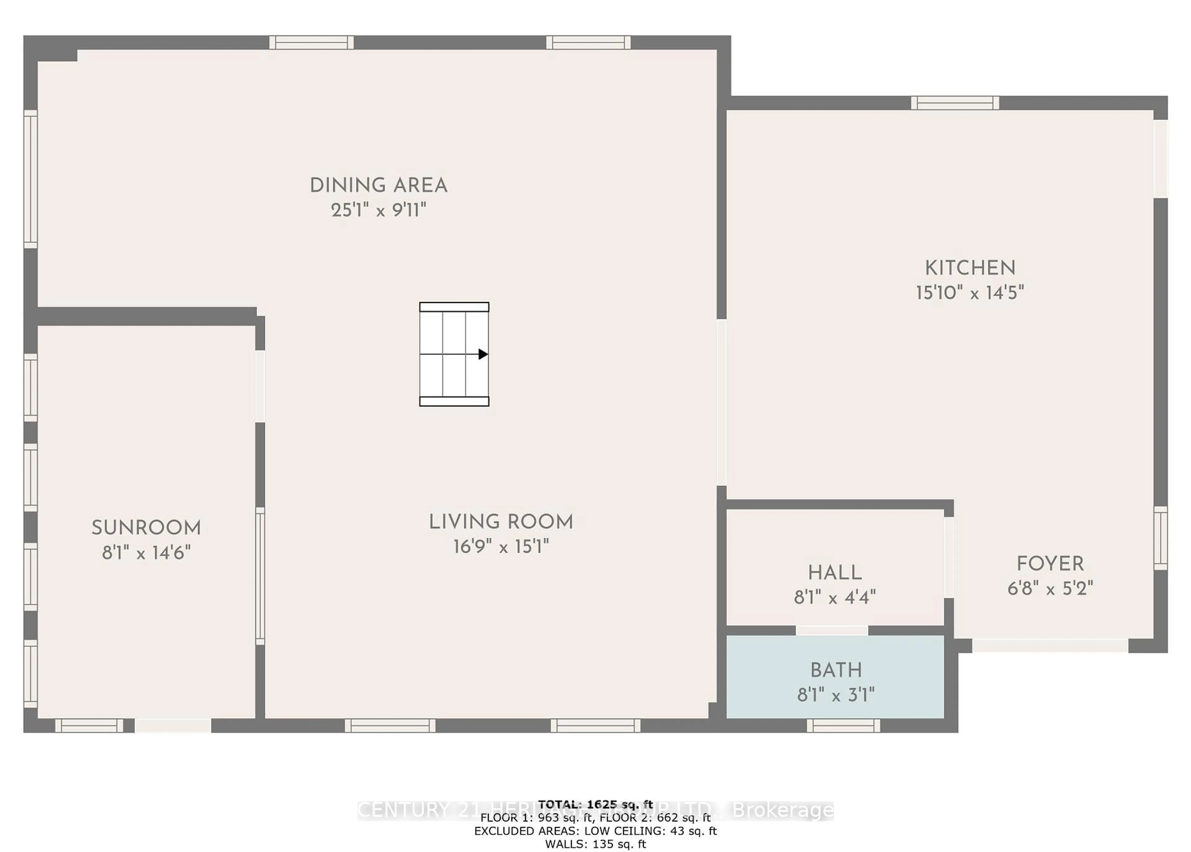 Floor plan for 2090 Hwy 26 #on, Springwater Ontario L0L 1Y2