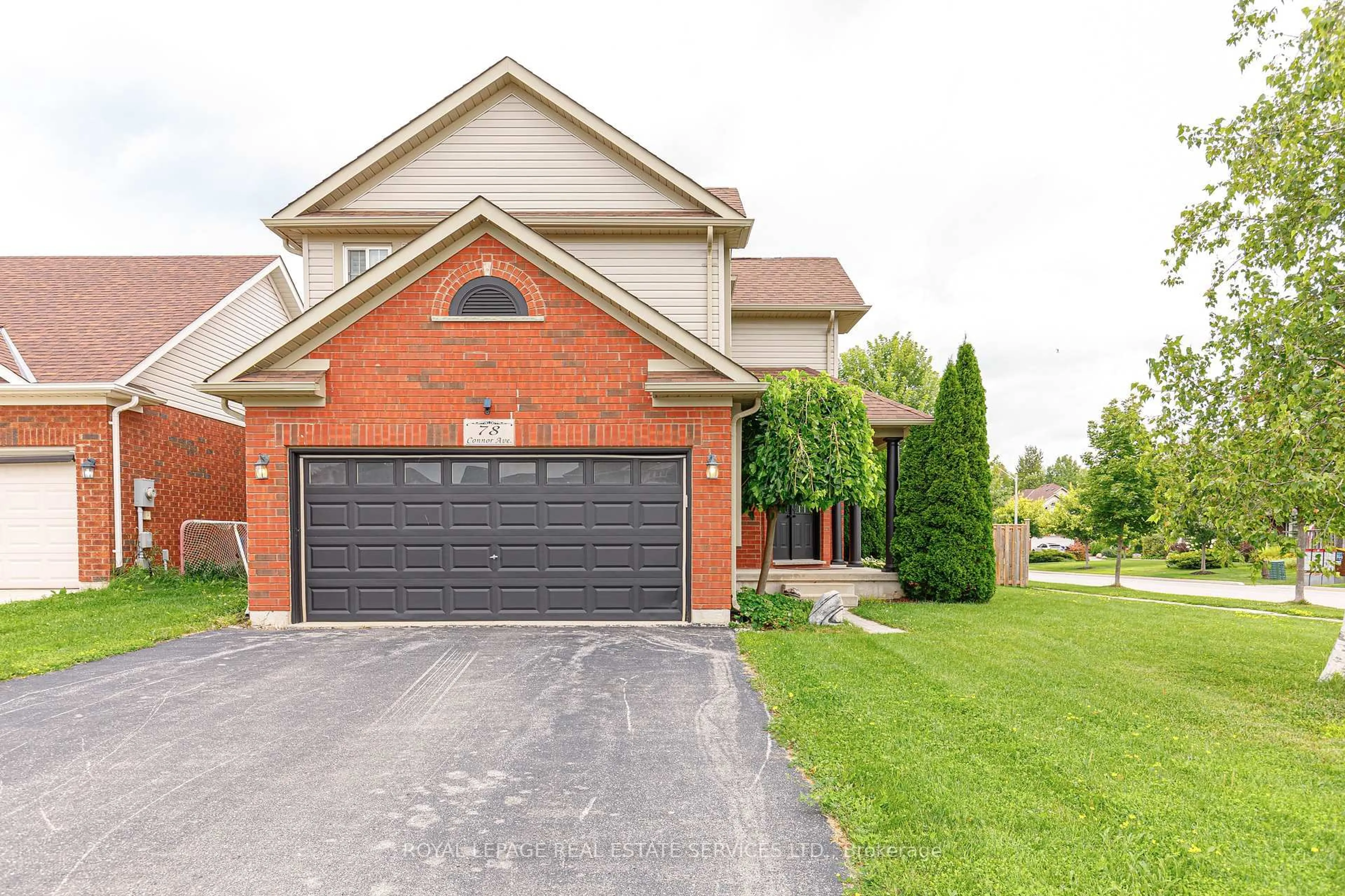 Home with brick exterior material, street for 78 Connor Ave, Collingwood Ontario L9Y 5L2