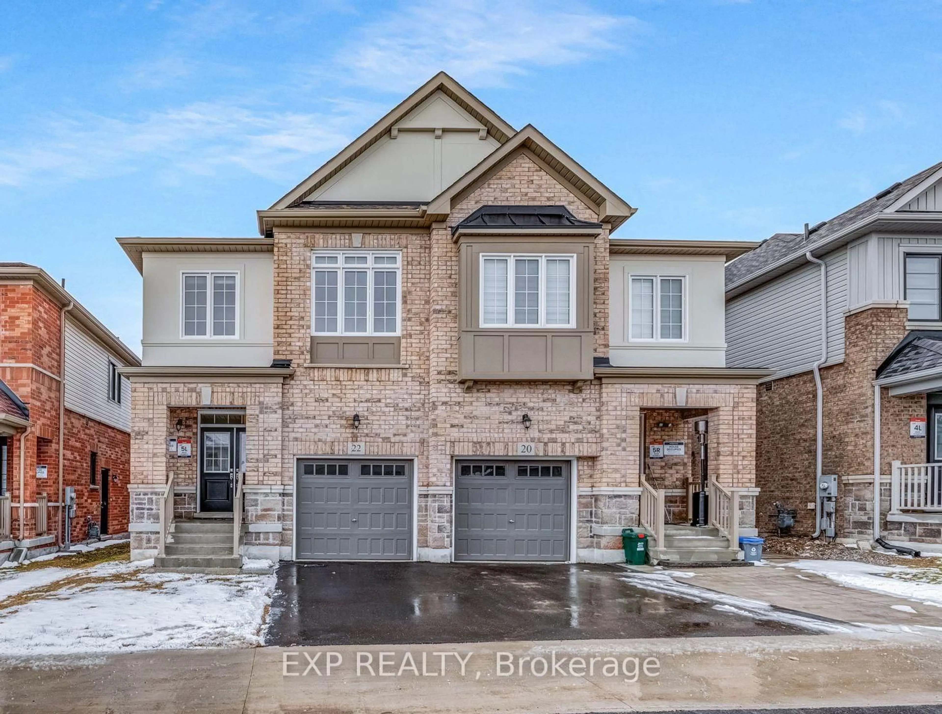 Home with brick exterior material, street for 22 Greer St, Barrie Ontario L9S 2Z5
