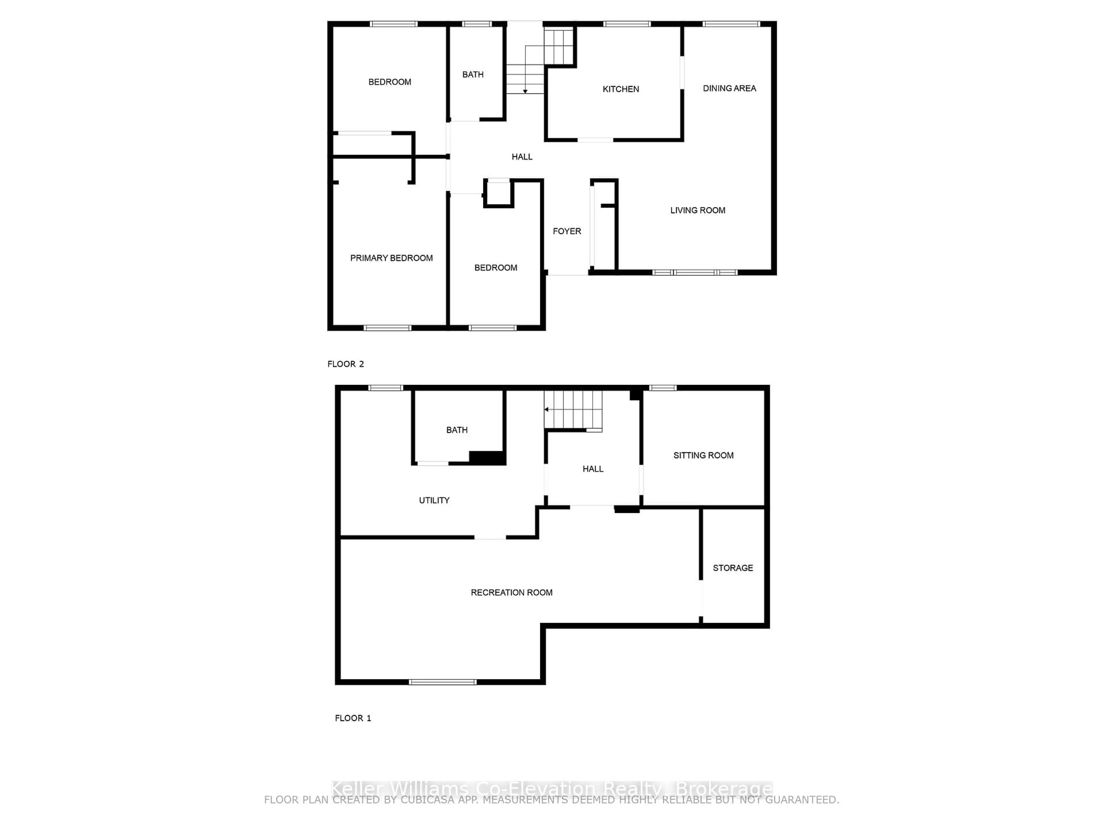 Floor plan for 660 Harvey Ave, Midland Ontario L4R 4S2