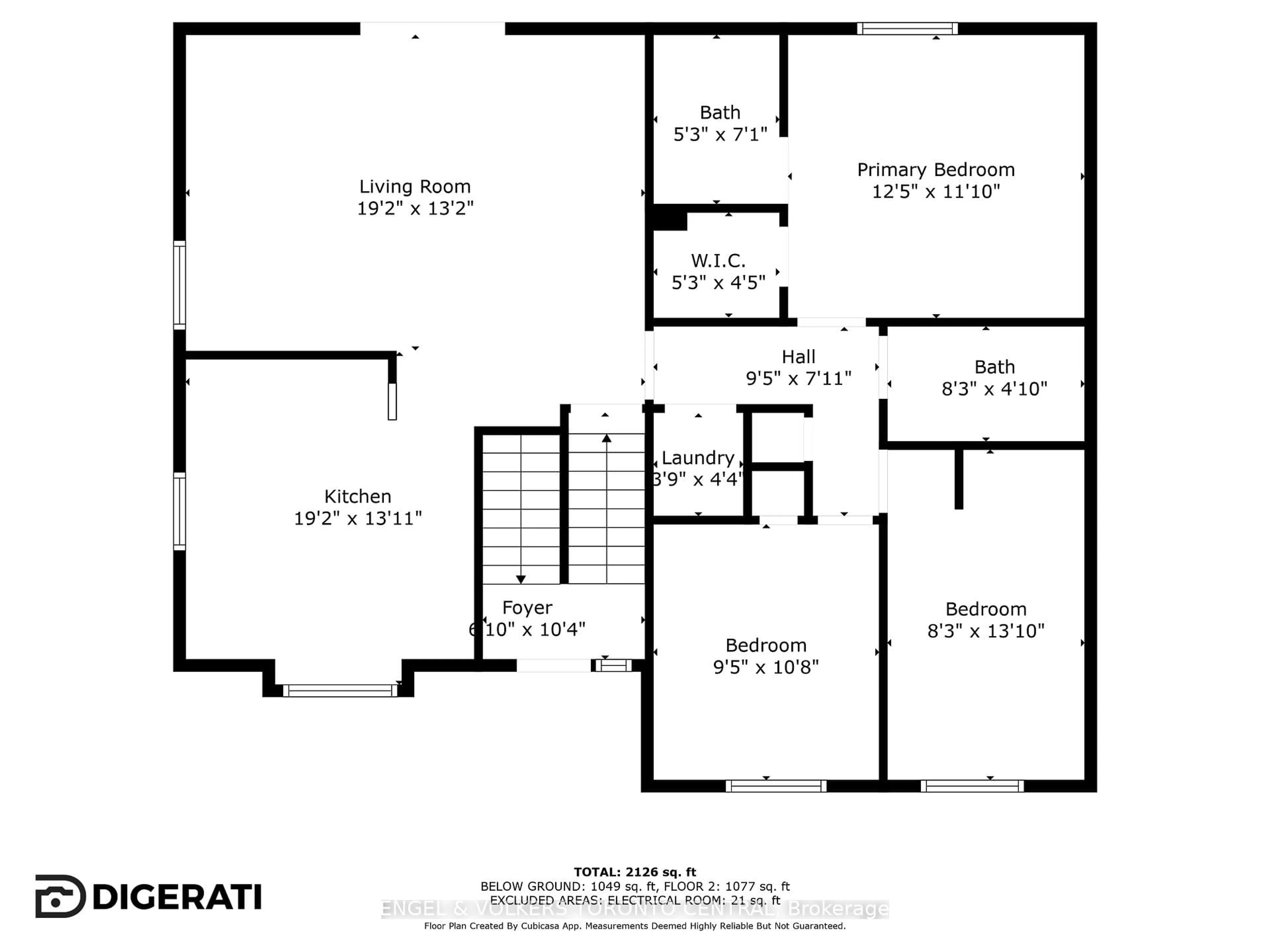Floor plan for 192 Edgehill Dr, Barrie Ontario L4N 1M1