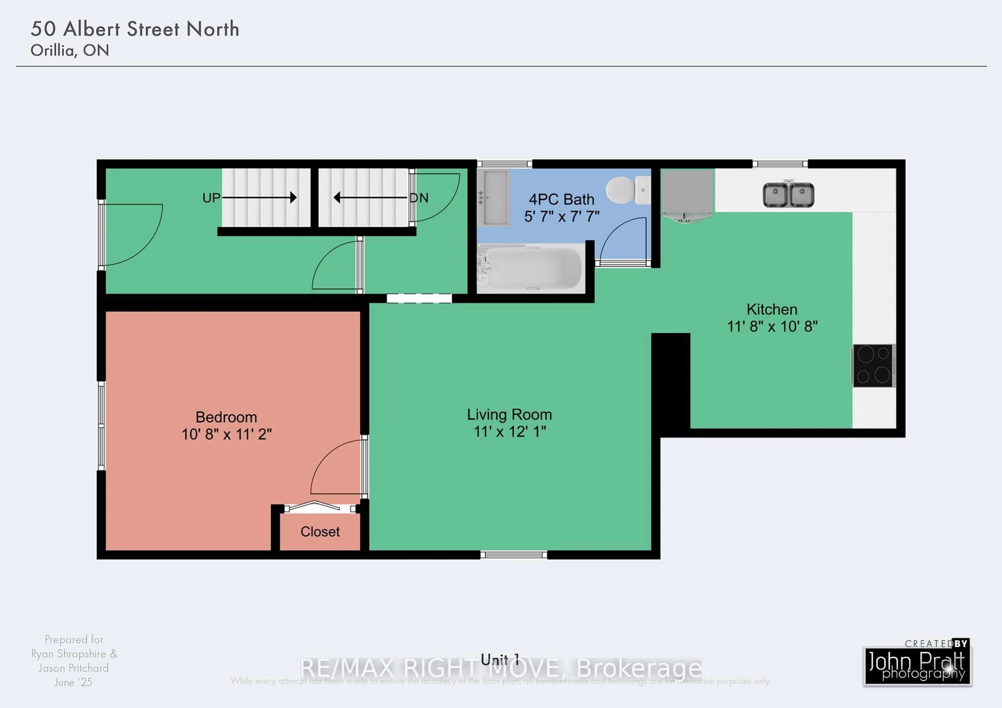 Floor plan for 50 Albert St, Orillia Ontario L3V 5K2
