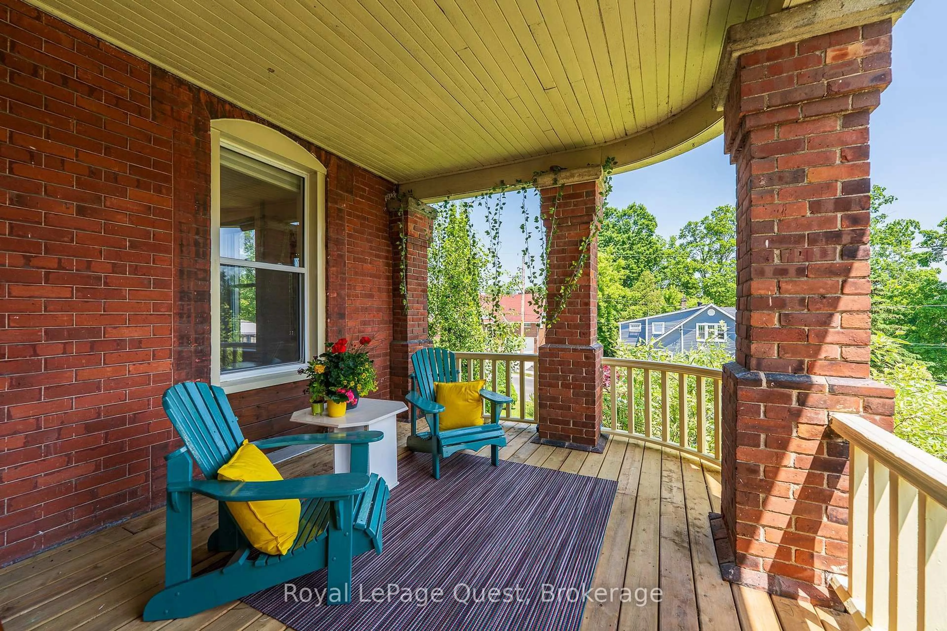 Patio, water/lake/river/ocean view for 120 Brant St, Orillia Ontario L3V 1Z2