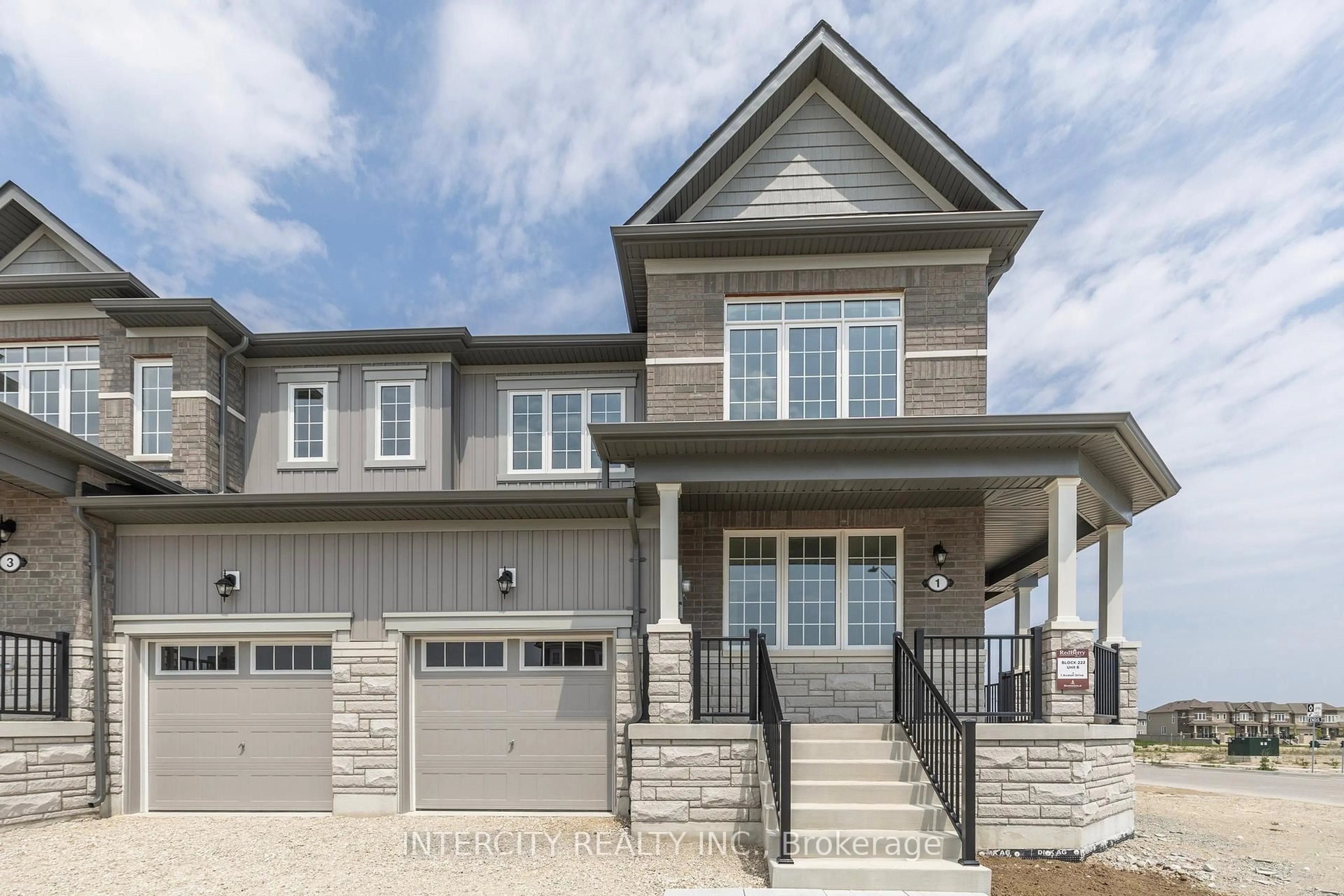 Home with brick exterior material, street for 1 Avalon Dr, Wasaga Beach Ontario L9R 0M2