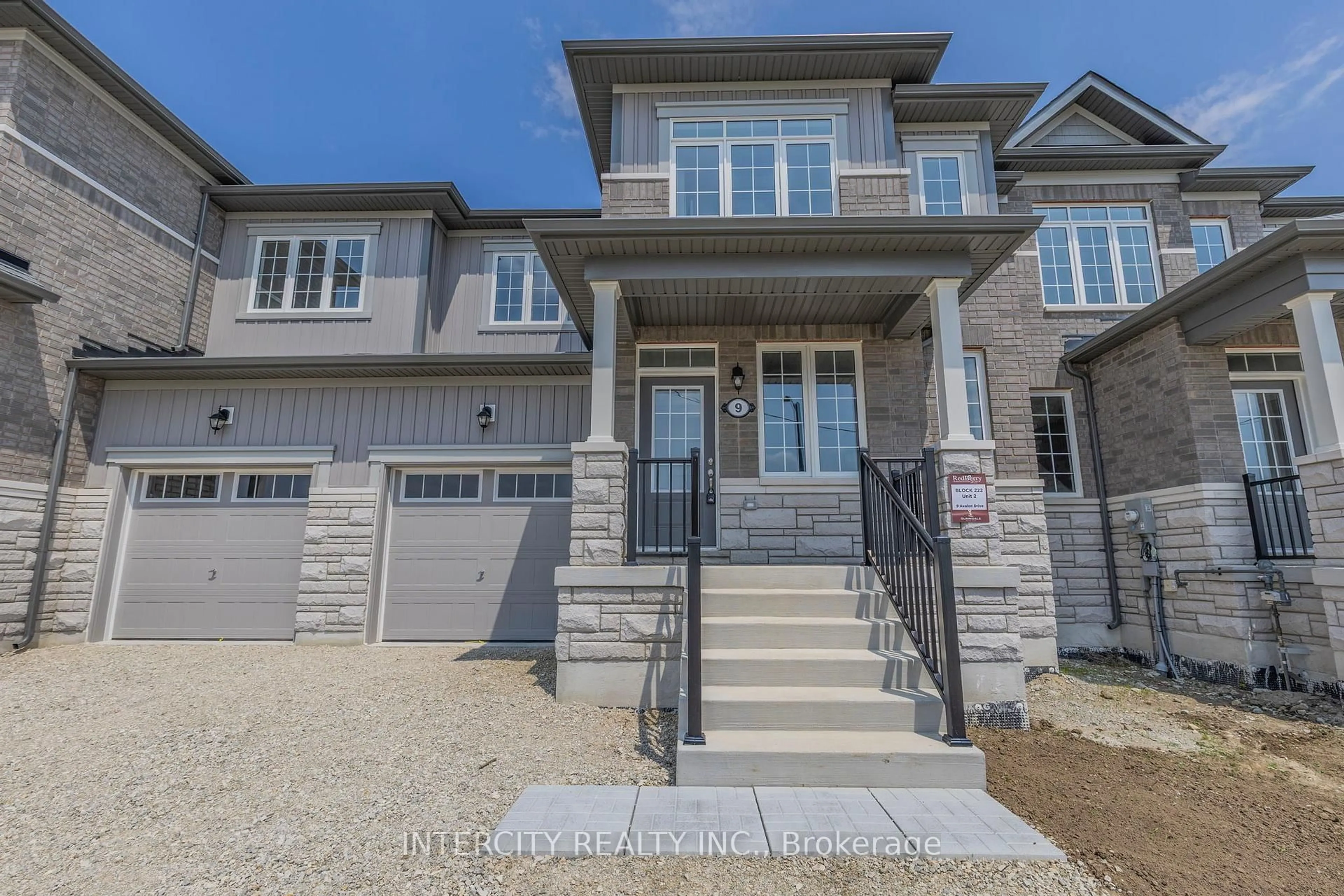 Home with brick exterior material, street for 9 Avalon Dr, Wasaga Beach Ontario L9R 0M2