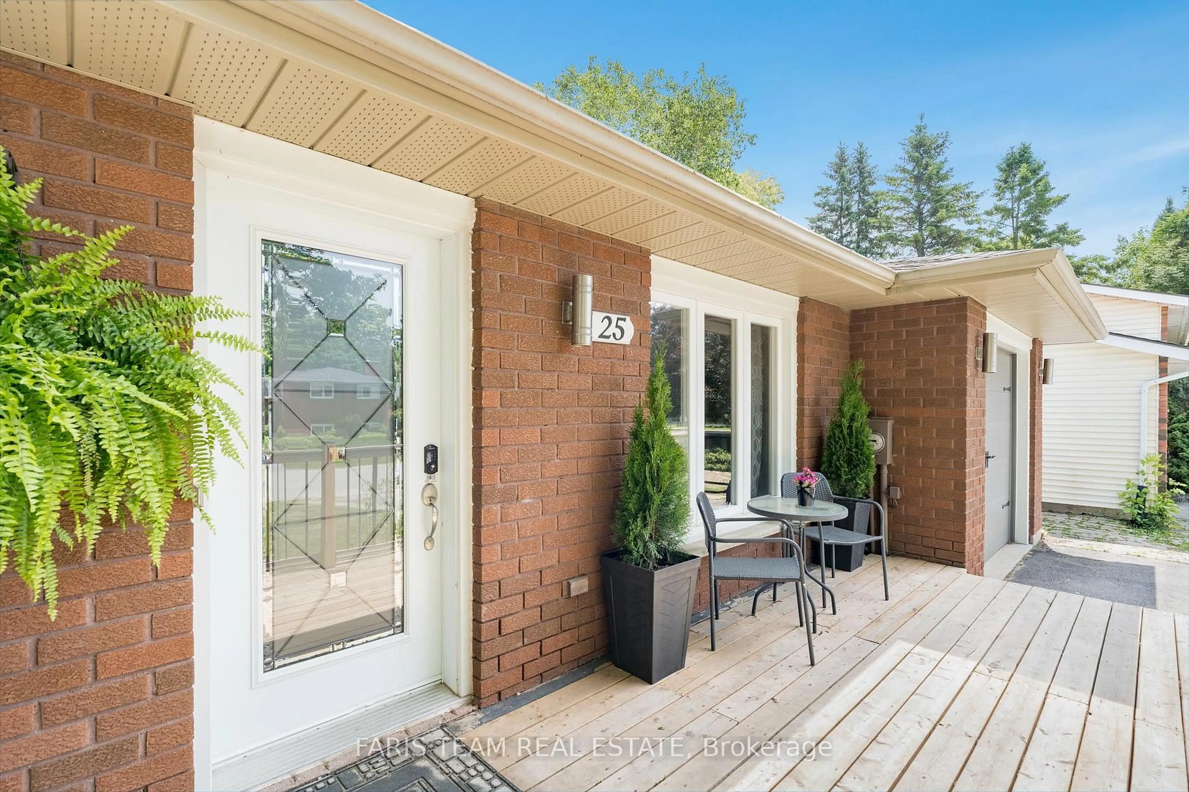Home with brick exterior material, street for 25 Centennial Ave, Springwater Ontario L0L 1P0