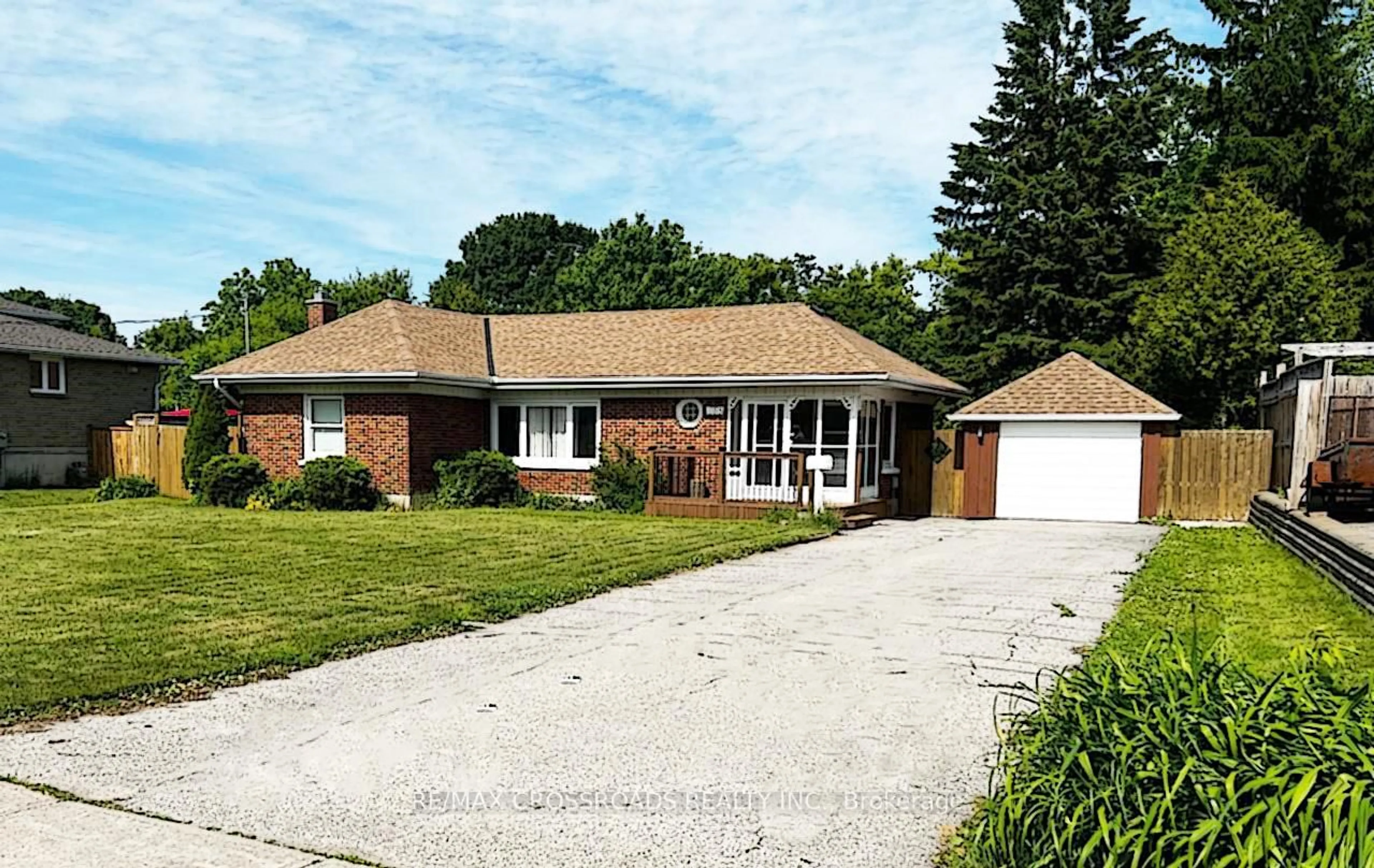 Home with brick exterior material, street for 105 Bayview Dr, Barrie Ontario L4N 3P3