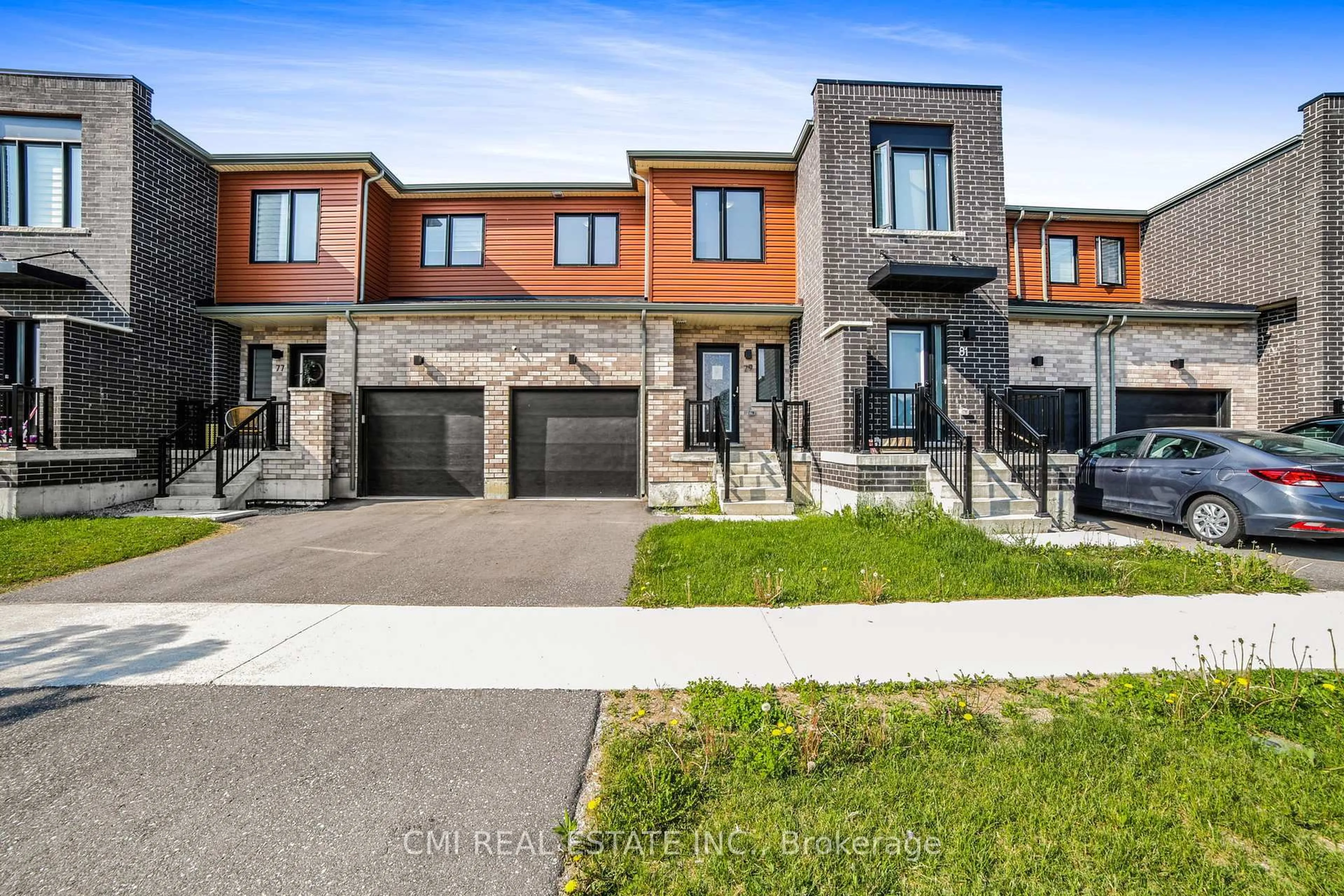 Home with brick exterior material, street for 79 Gateland Dr, Barrie Ontario L9J 0N2
