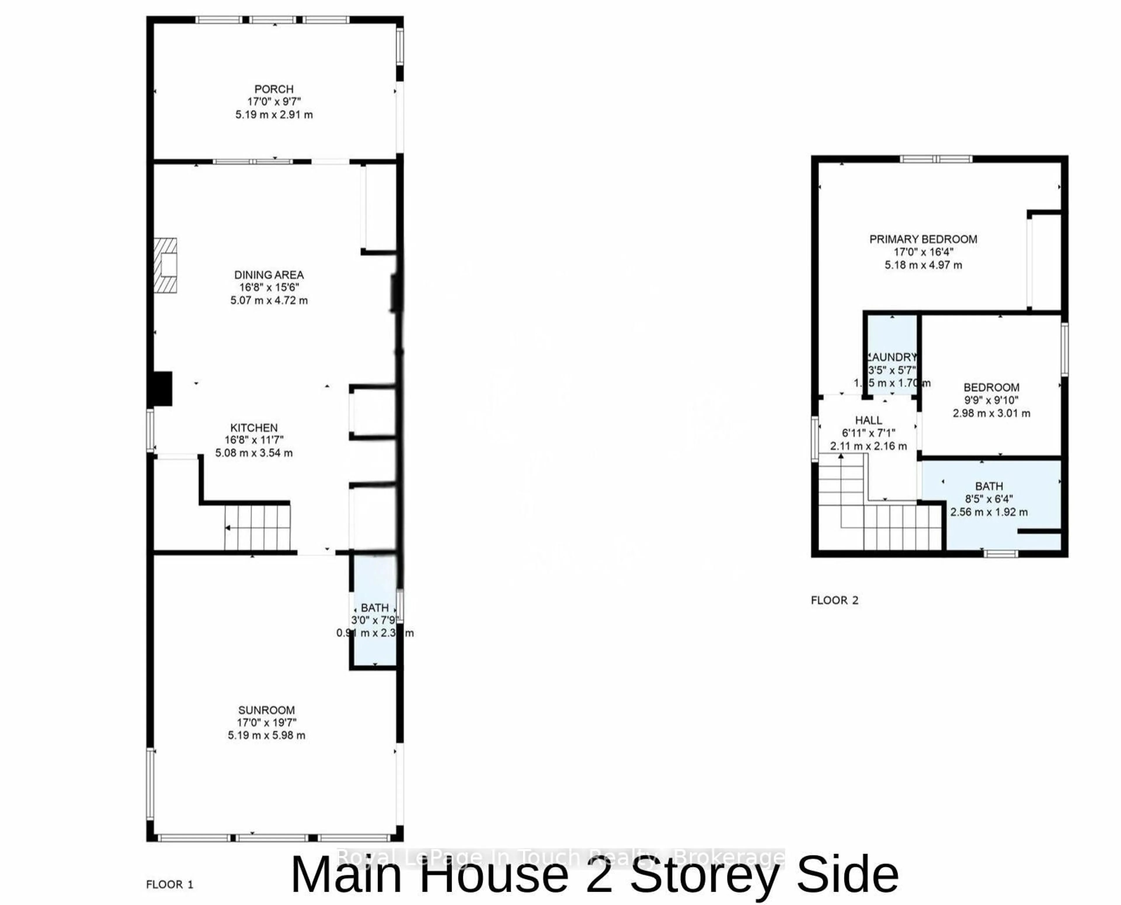Floor plan for 83 King Rd, Tay Ontario L0K 2C0