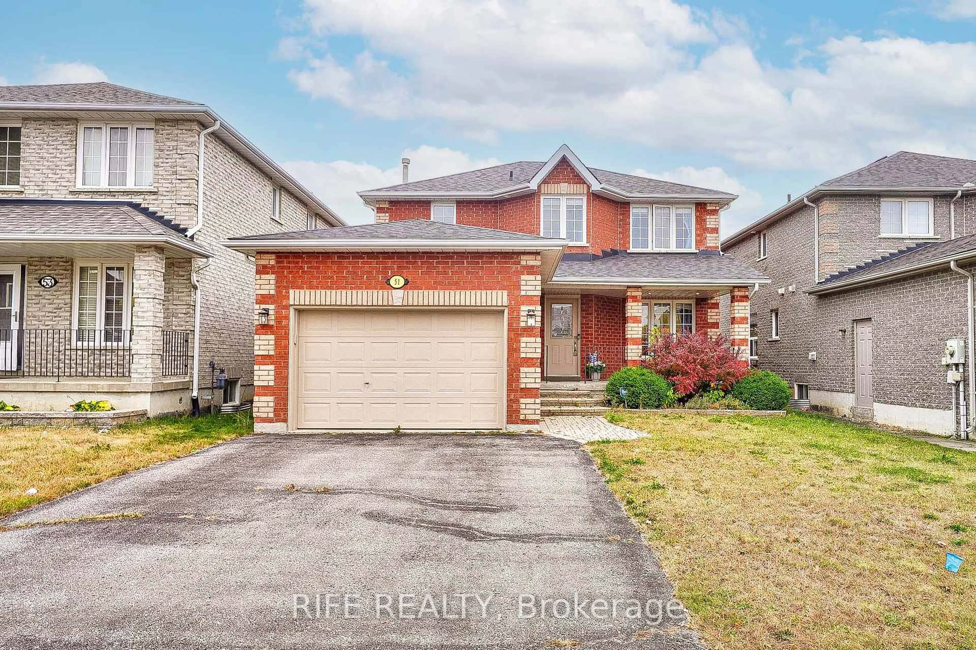 Home with brick exterior material, street for 51 Kraus Rd, Barrie Ontario L4N 0N5