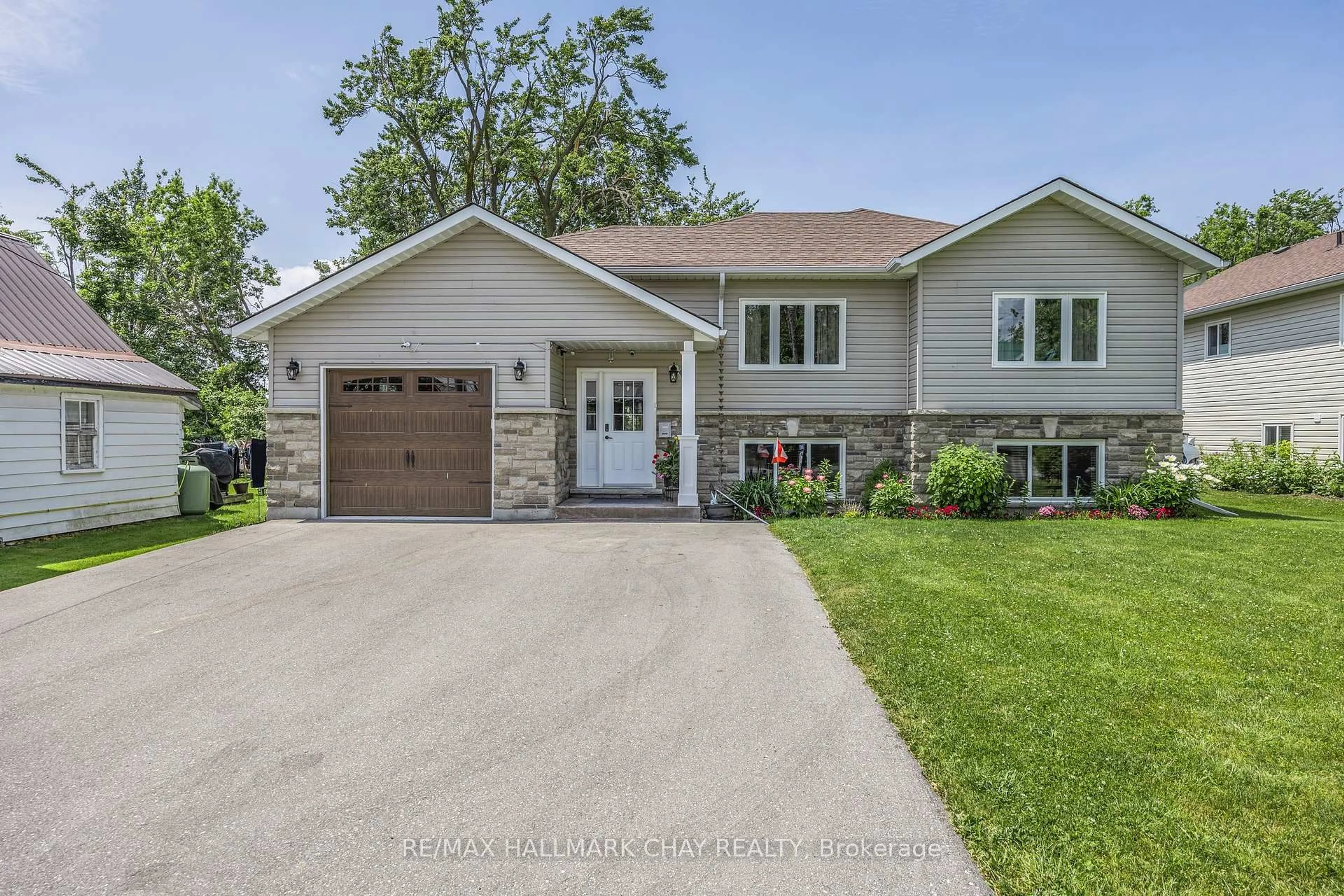Home with brick exterior material, street for 2744 Church St, Ramara Ontario L0K 1B0