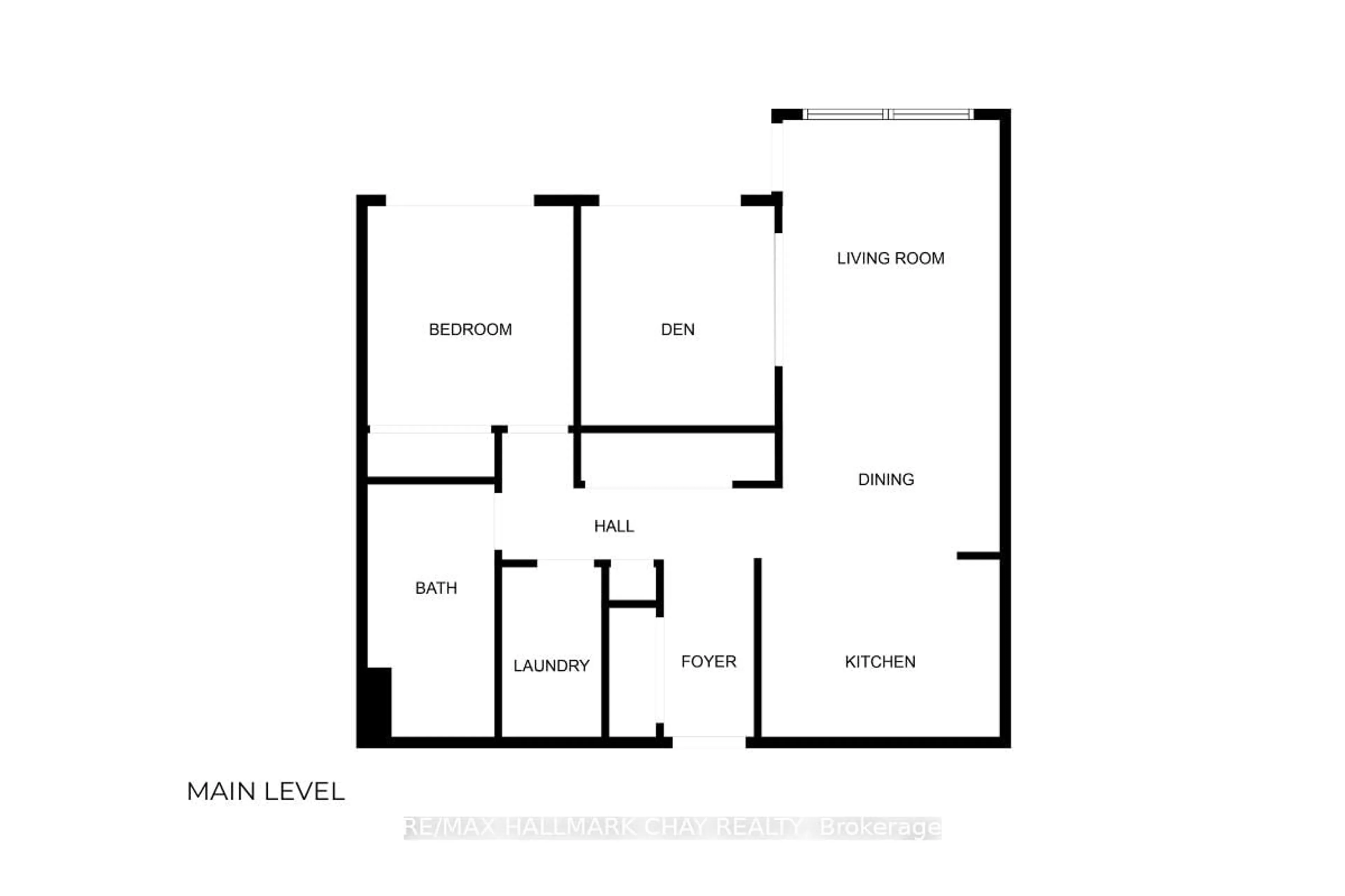 Floor plan for 21 Kempenfelt Dr #104, Barrie Ontario L4M 1B8