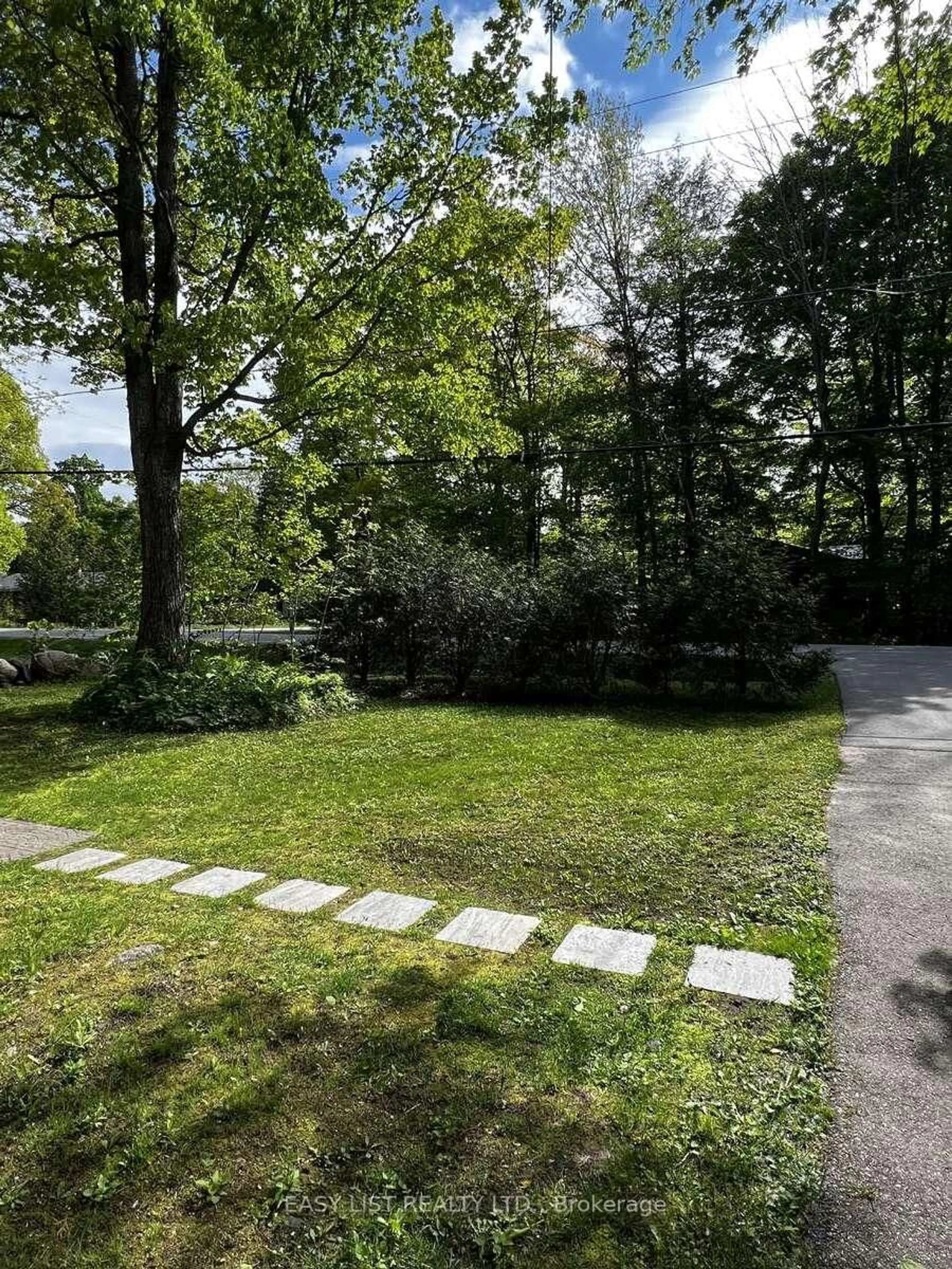 Patio, forest/trees view for 2135 Champlain Rd, Tiny Ontario L9M 0B1