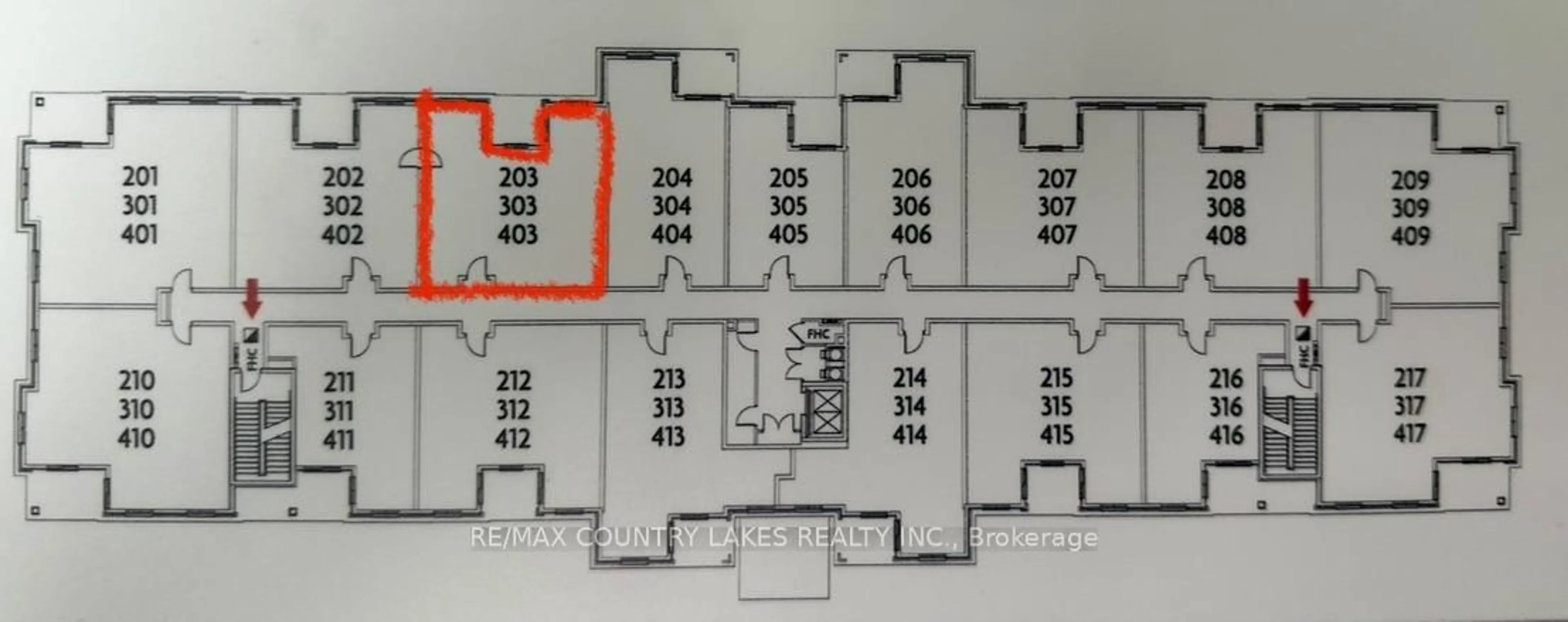 Floor plan for 40 Horseshoe Blvd #203, Oro-Medonte Ontario L4M 4Y8