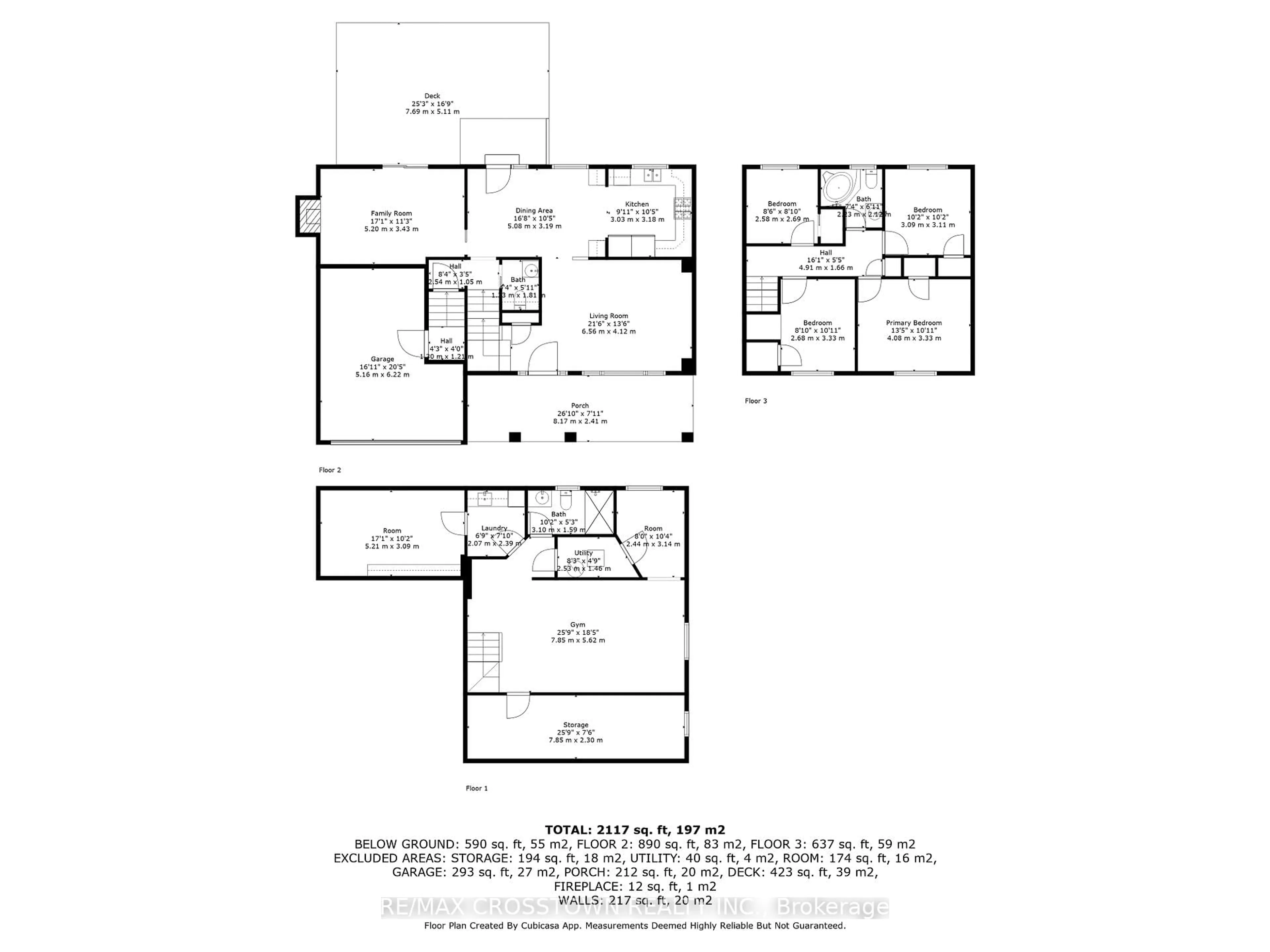 Floor plan for 119 Bayview Dr, Barrie Ontario L4N 3P3