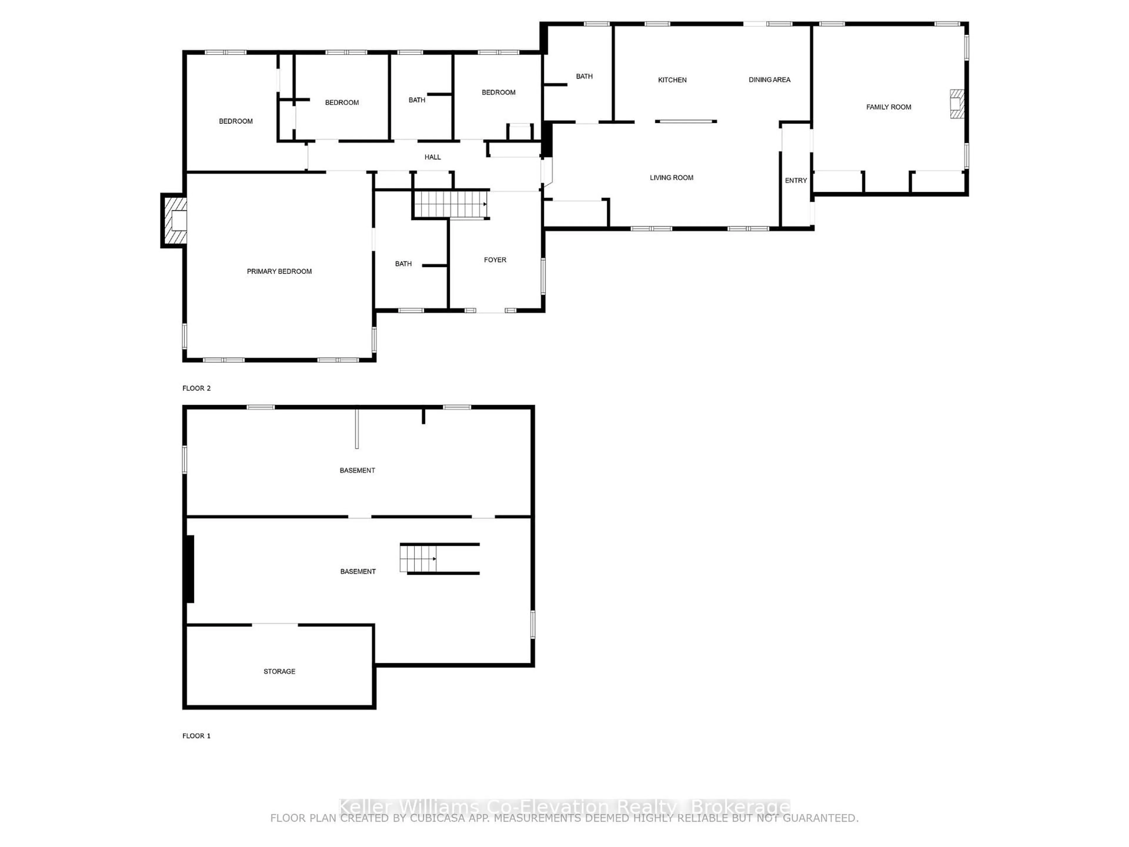 Floor plan for 2185 Old Fort Rd, Tay Ontario L4R 4K3