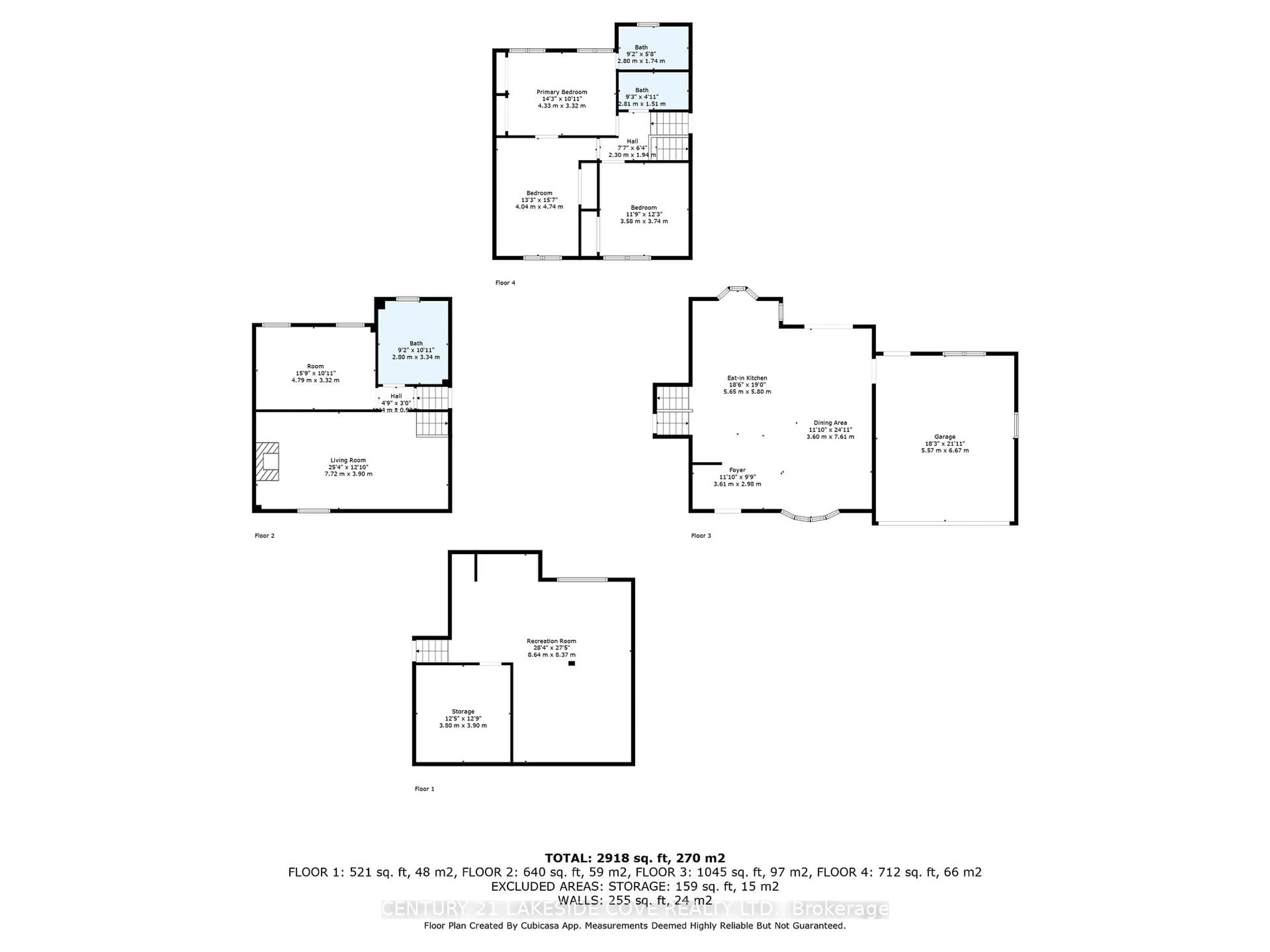 Floor plan for 211 Bayshore Dr, Ramara Ontario L0K 1B0