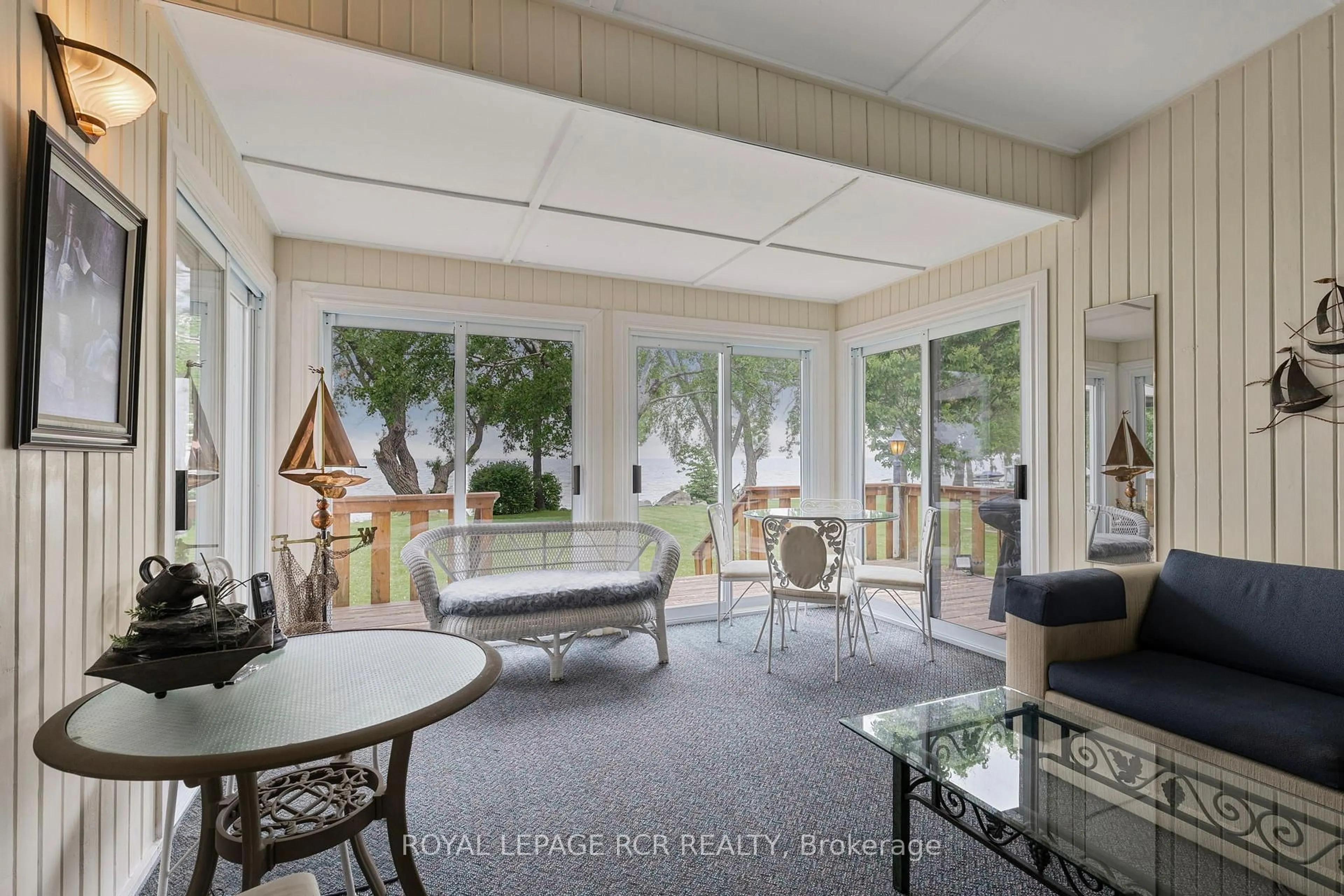 Living room with furniture, unknown for 5 Park Lane, Ramara Ontario L0K 1B0