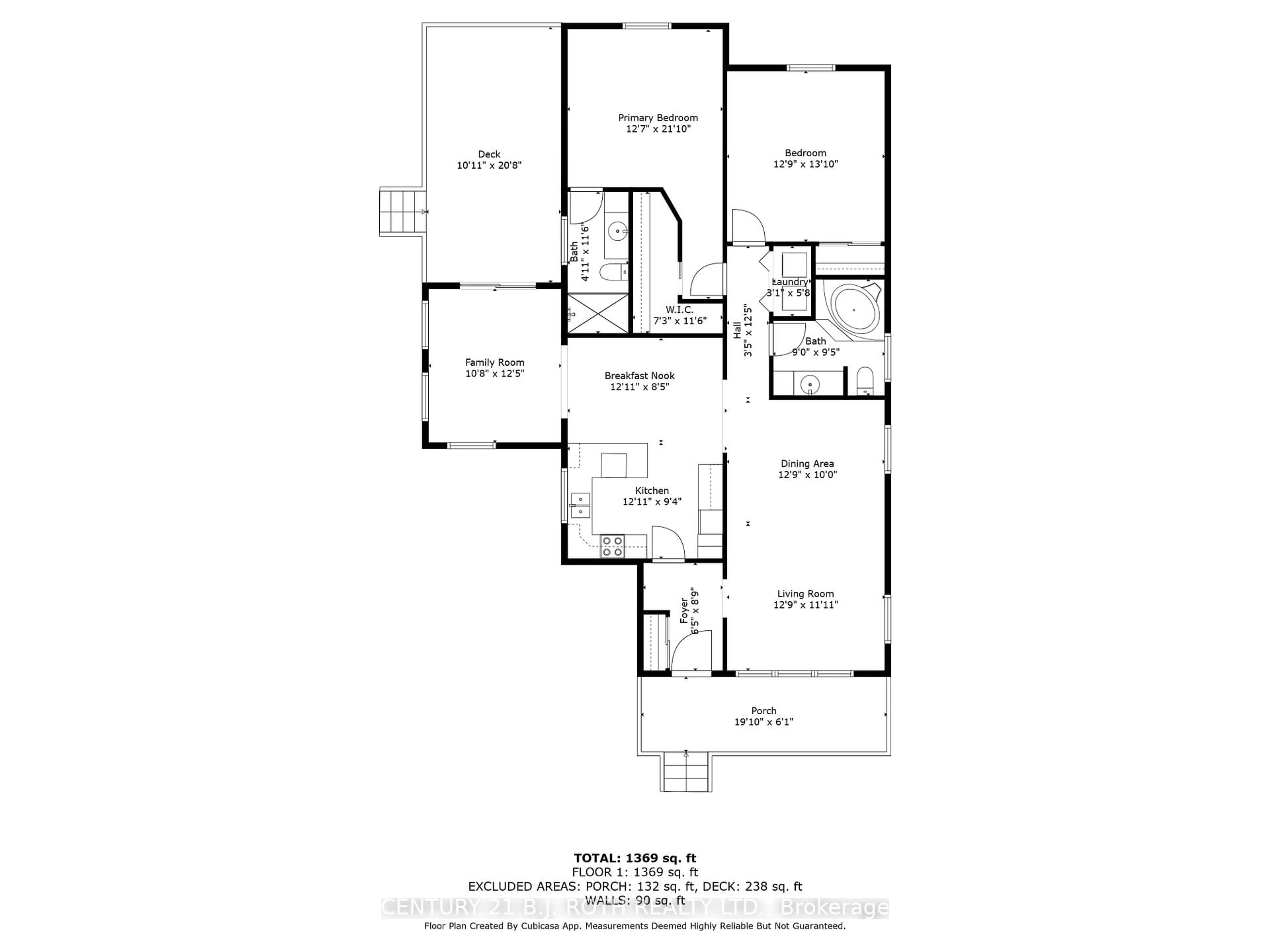Floor plan for 32 Illinois Cres, Wasaga Beach Ontario L9Z 3A8