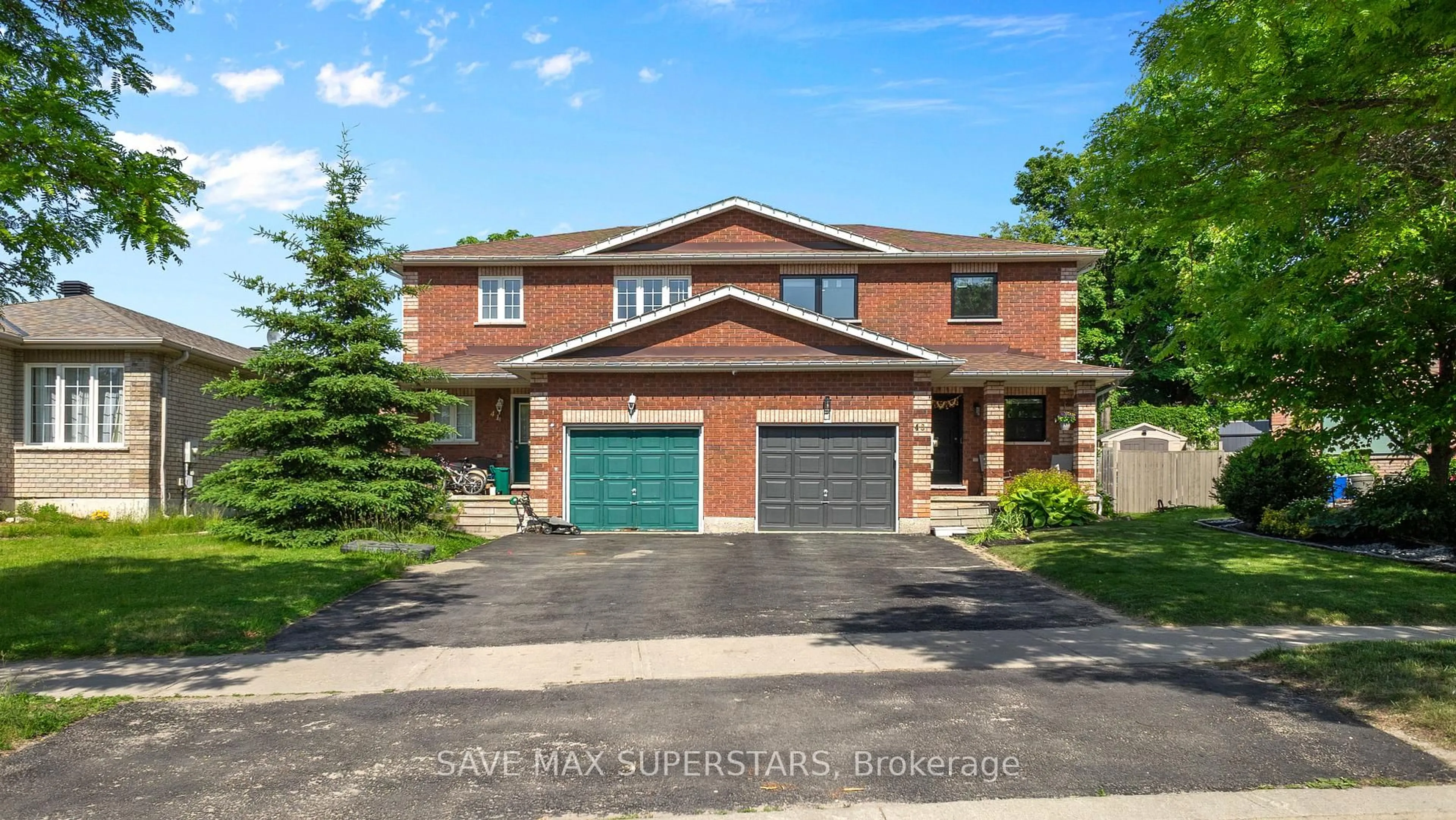 Home with brick exterior material, street for 43 VIOLET St, Barrie Ontario L4N 9N2