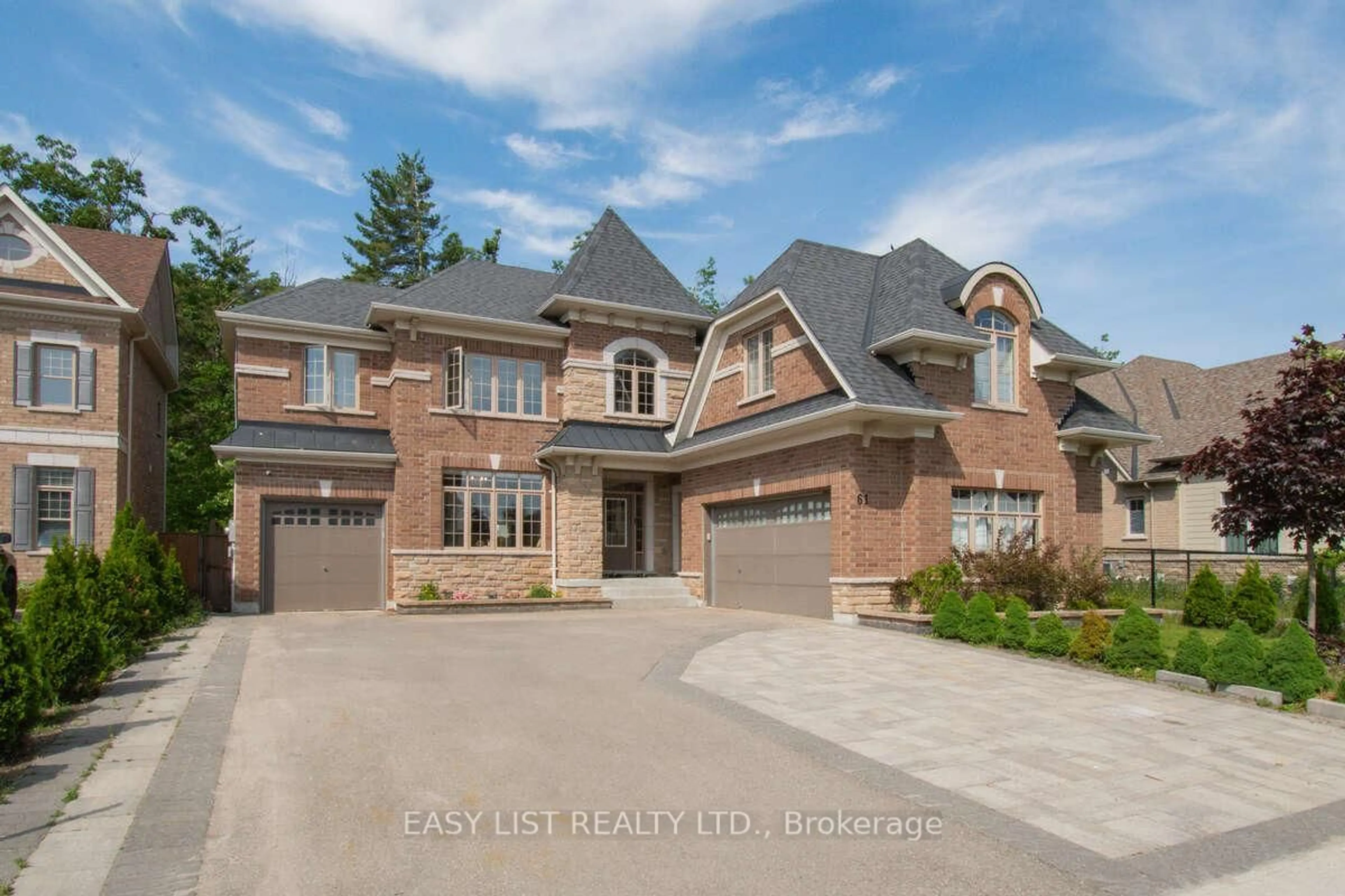 Home with brick exterior material, street for 61 Trail Blvd, Springwater Ontario L9X 0S4