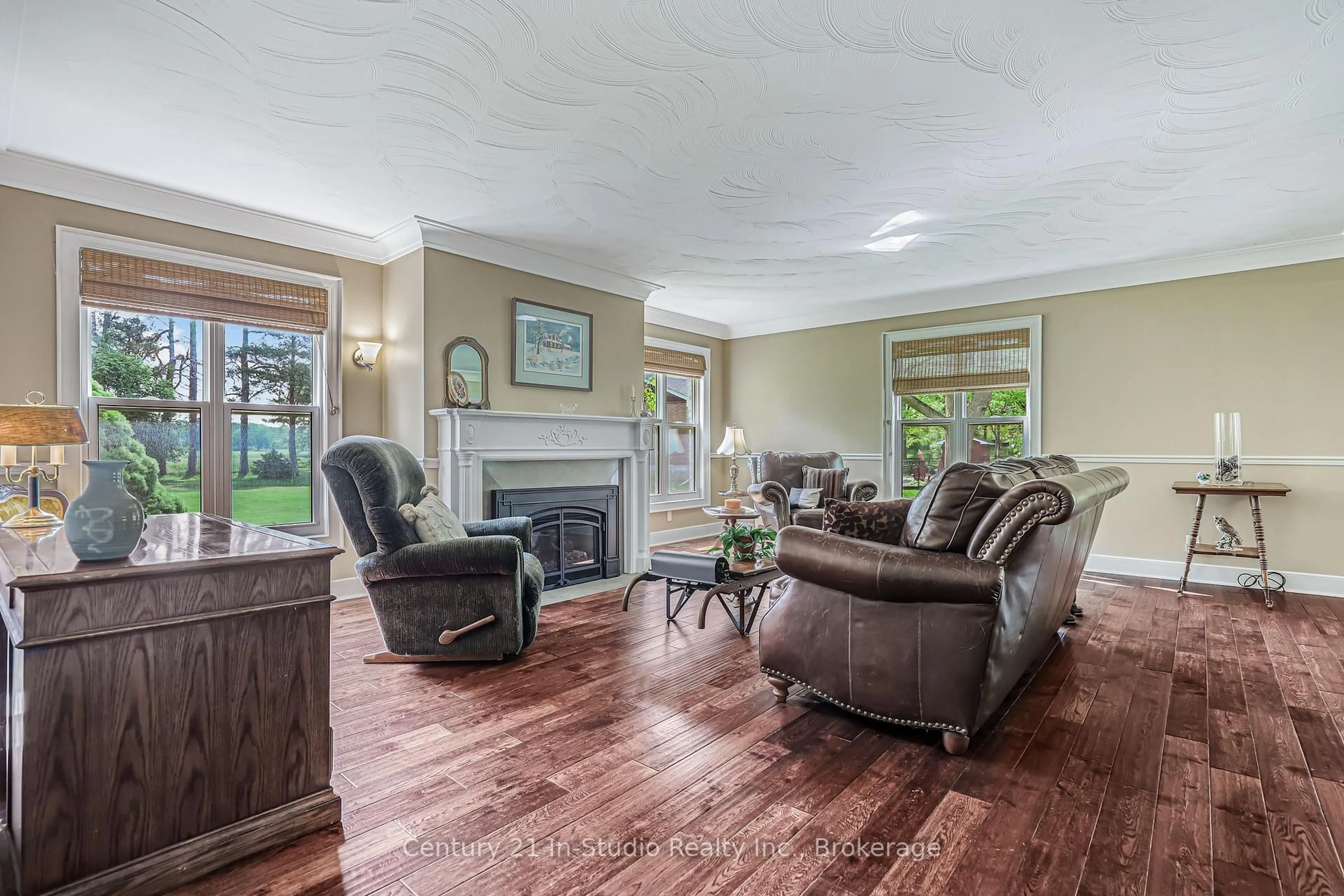 Living room with furniture, unknown for 3926 County Road 124 Rd, Clearview Ontario L0M 1P0
