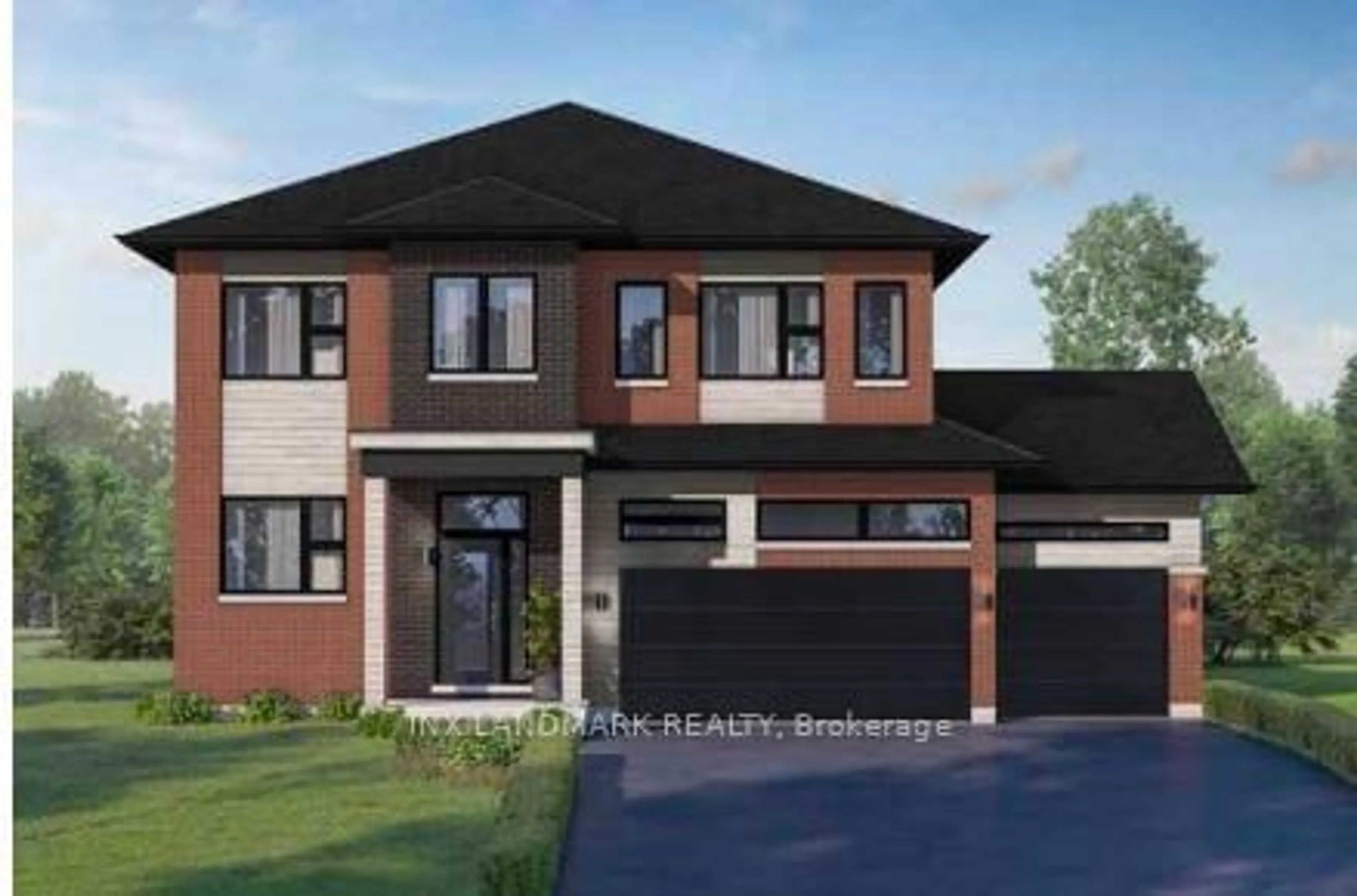 Home with brick exterior material, street for Lot 121 Searidge St, Severn Ontario L3V 6H3