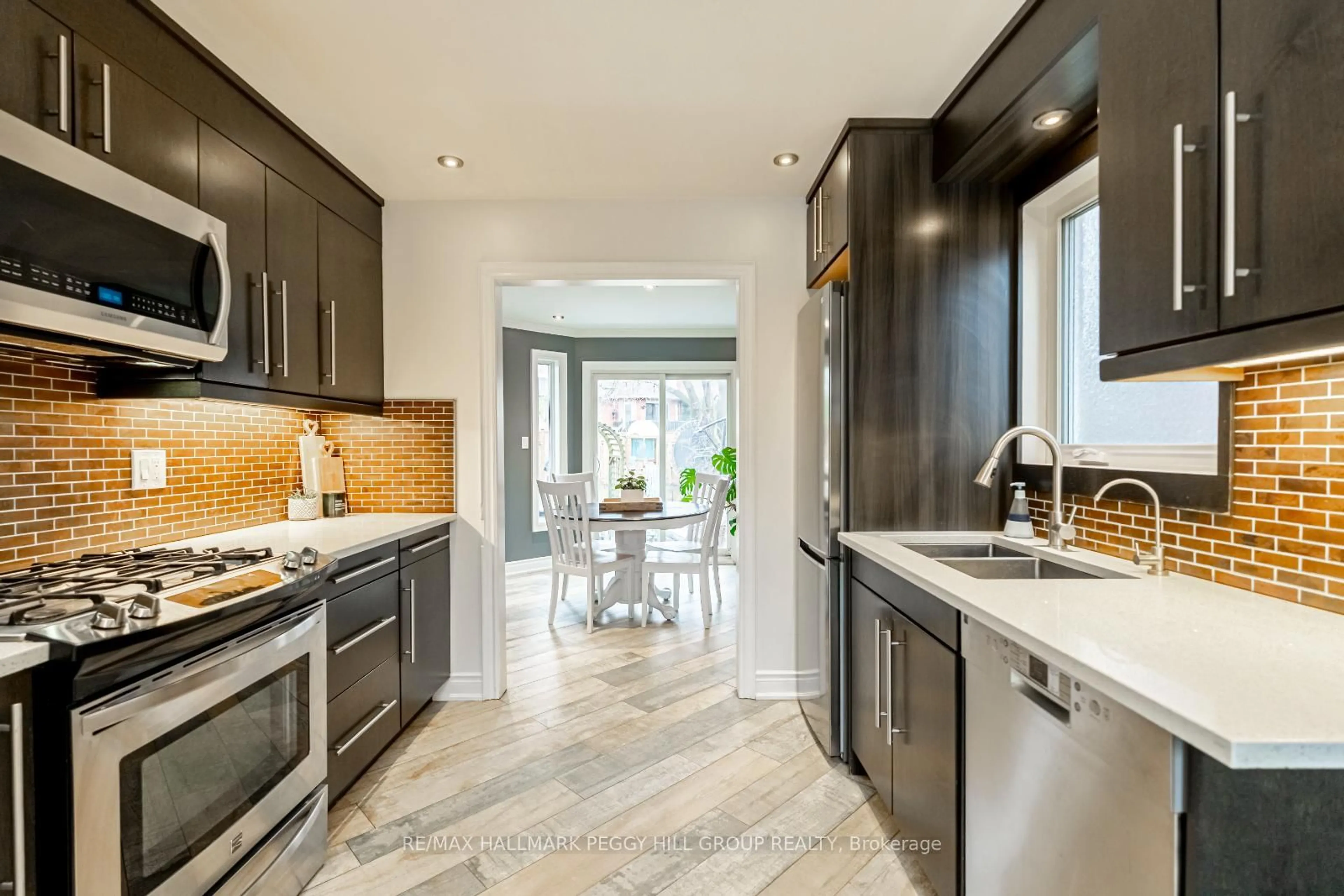 Contemporary kitchen, ceramic/tile floor for 10 Porritt St, Barrie Ontario L4N 6Y5