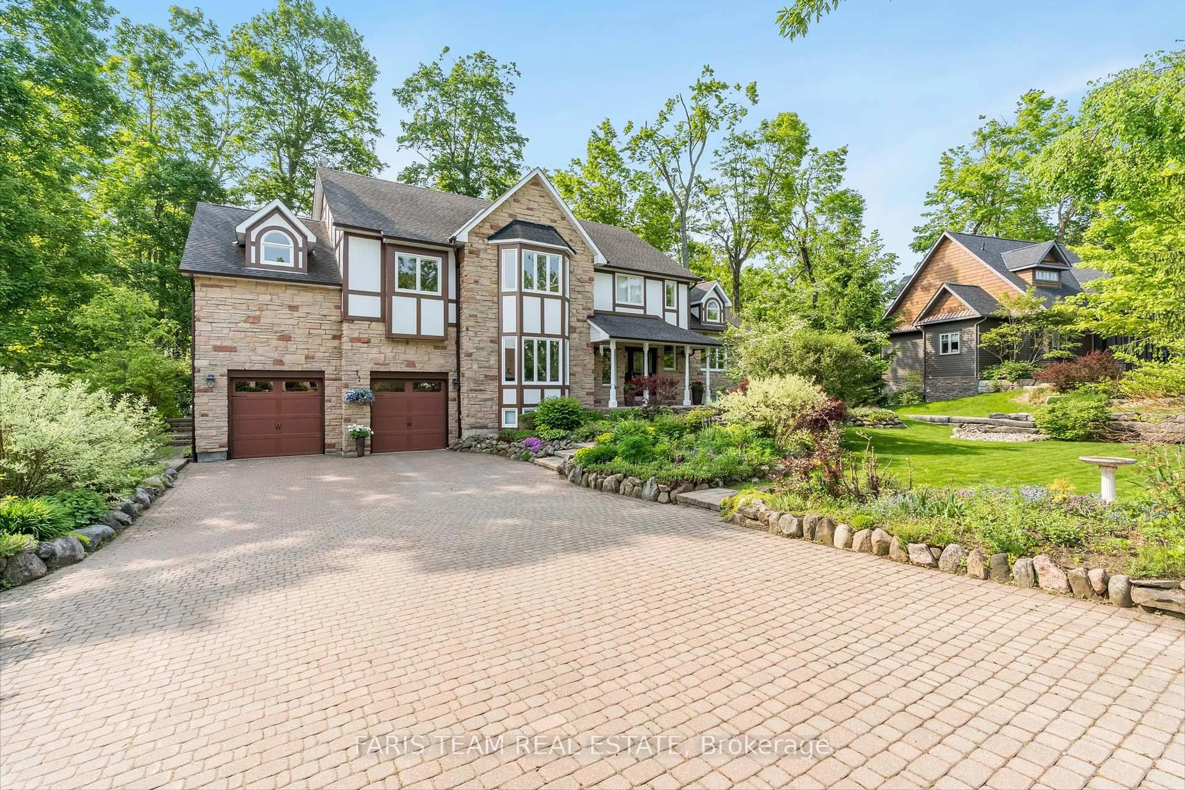 Home with brick exterior material, street for 7 Nordic Tr, Oro-Medonte Ontario L0L 2L0
