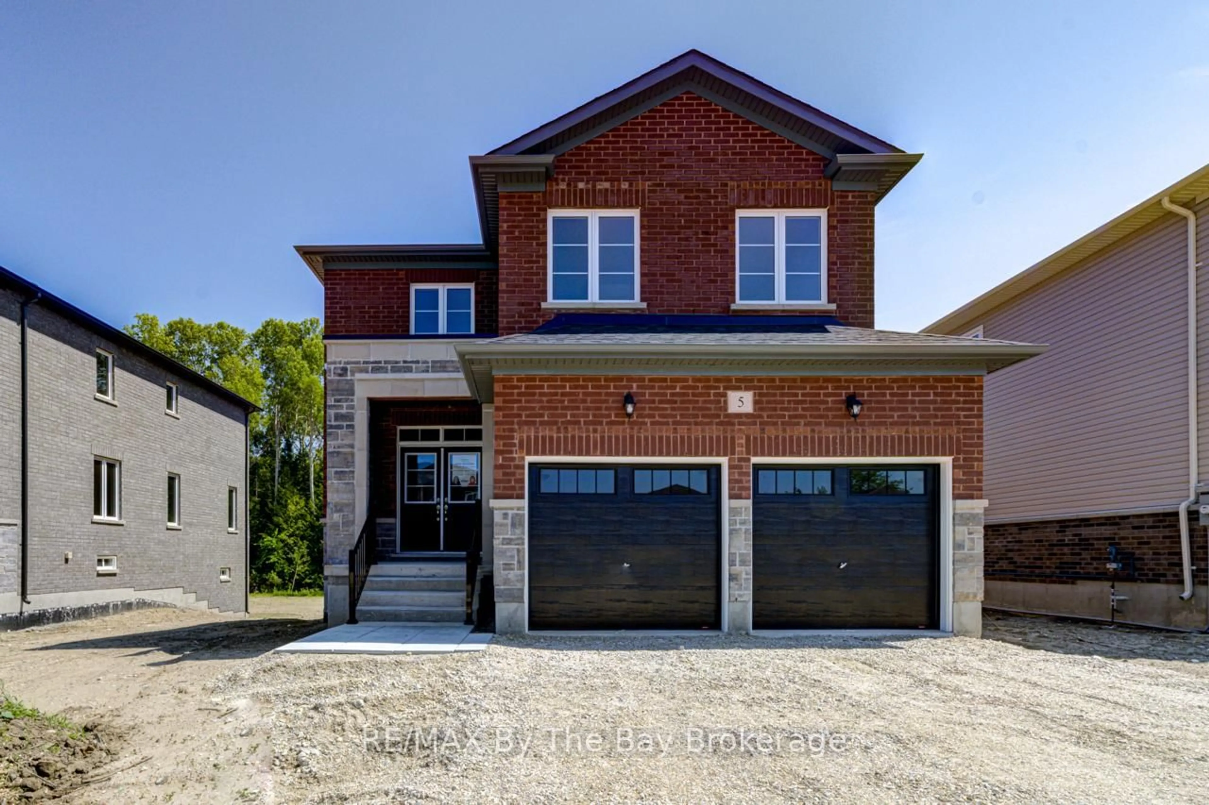 Home with brick exterior material, street for 5 Misty Ridge Rd, Wasaga Beach Ontario L9Z 0R8