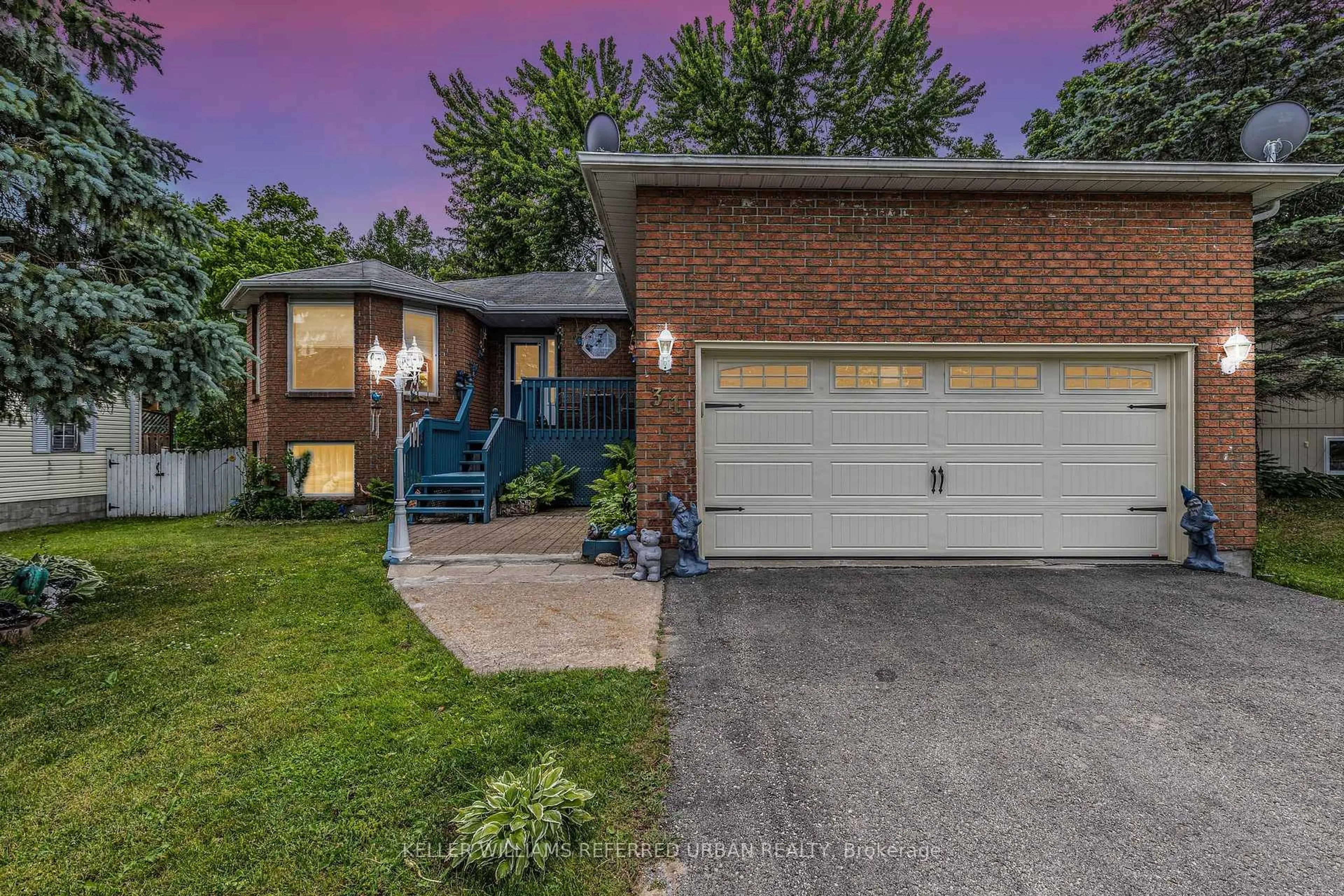 Home with brick exterior material, street for 31 John Dillingno St, Tay Ontario L0K 2A0