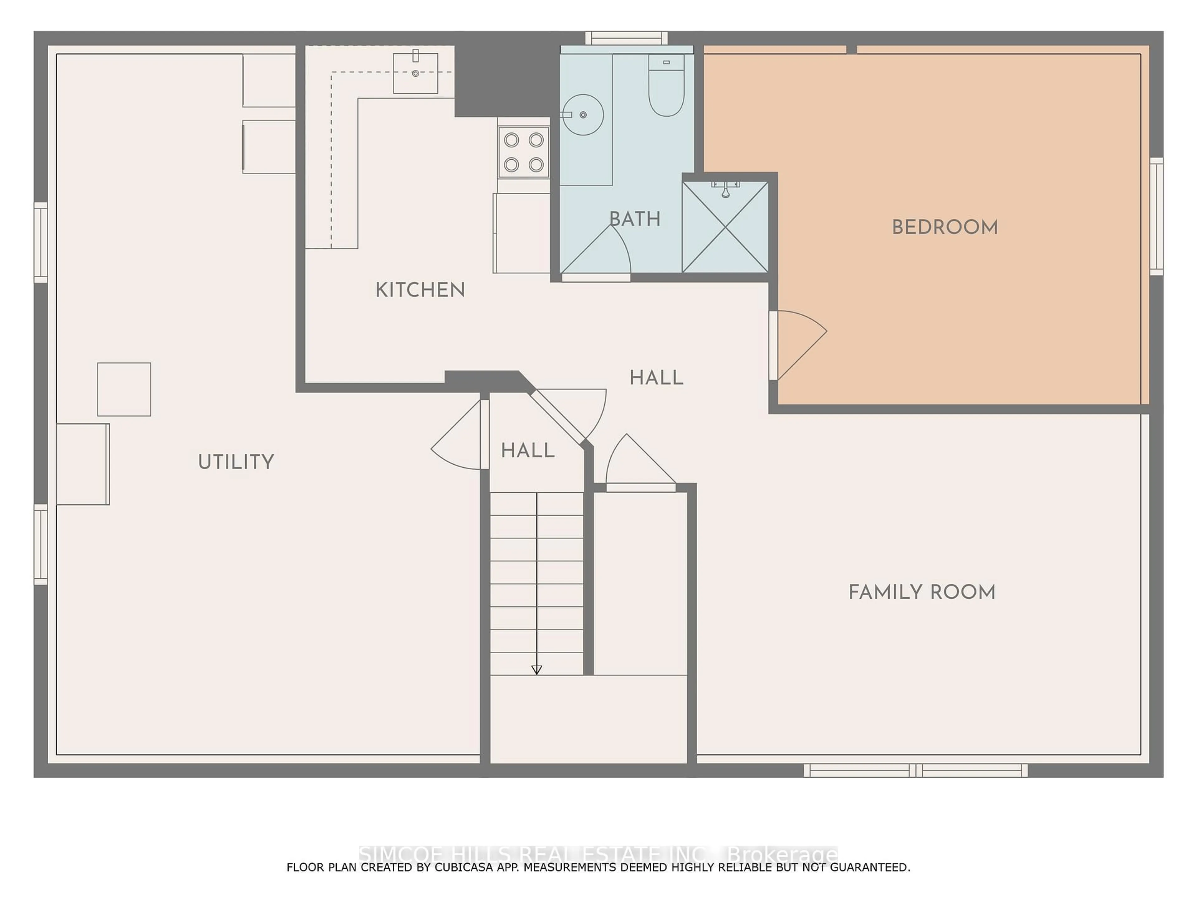 Floor plan for 11 Sheridan Dr, Severn Ontario L0K 1E0