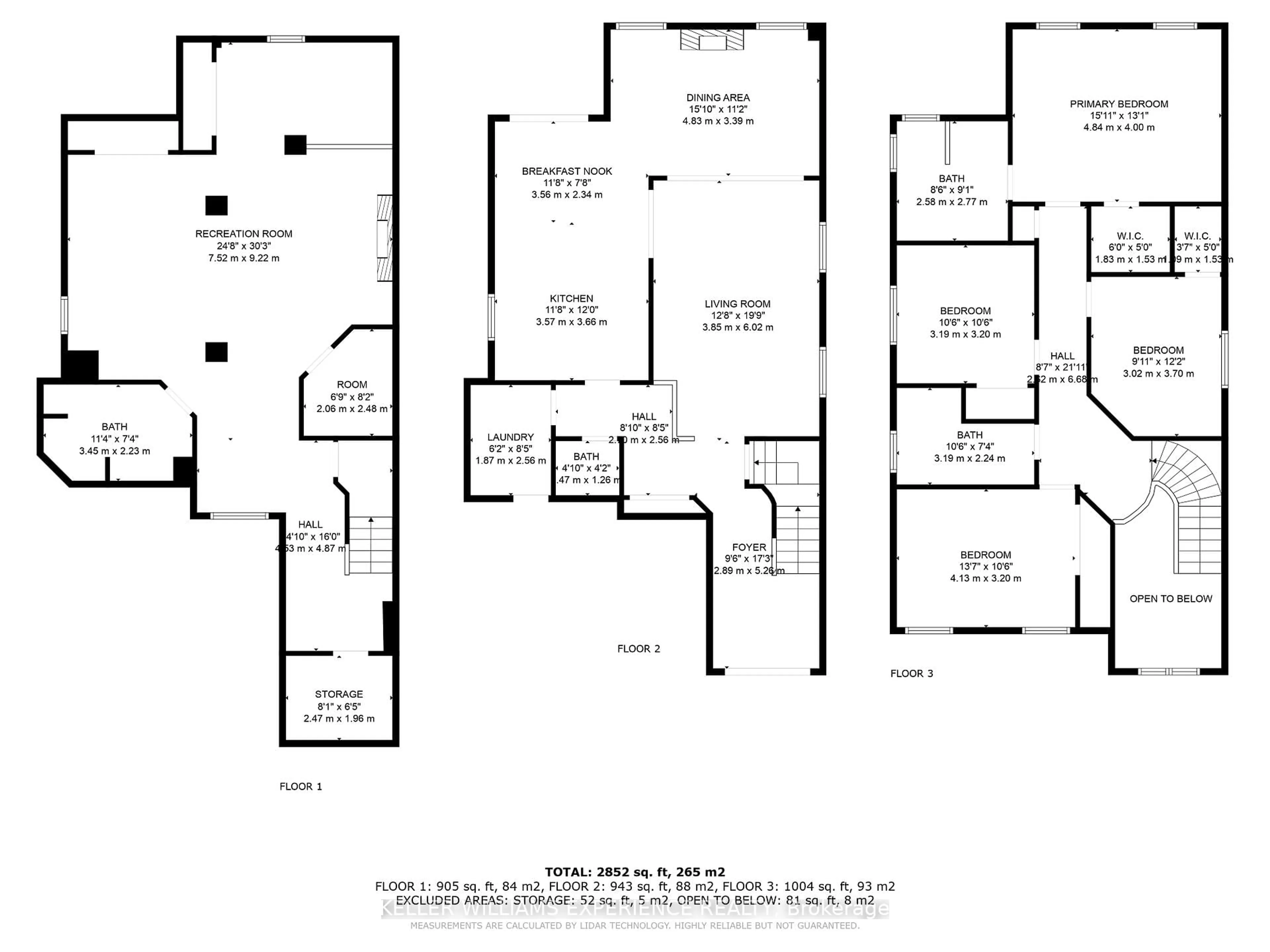 Floor plan for 72 Lake Cres, Barrie Ontario L4N 6A6