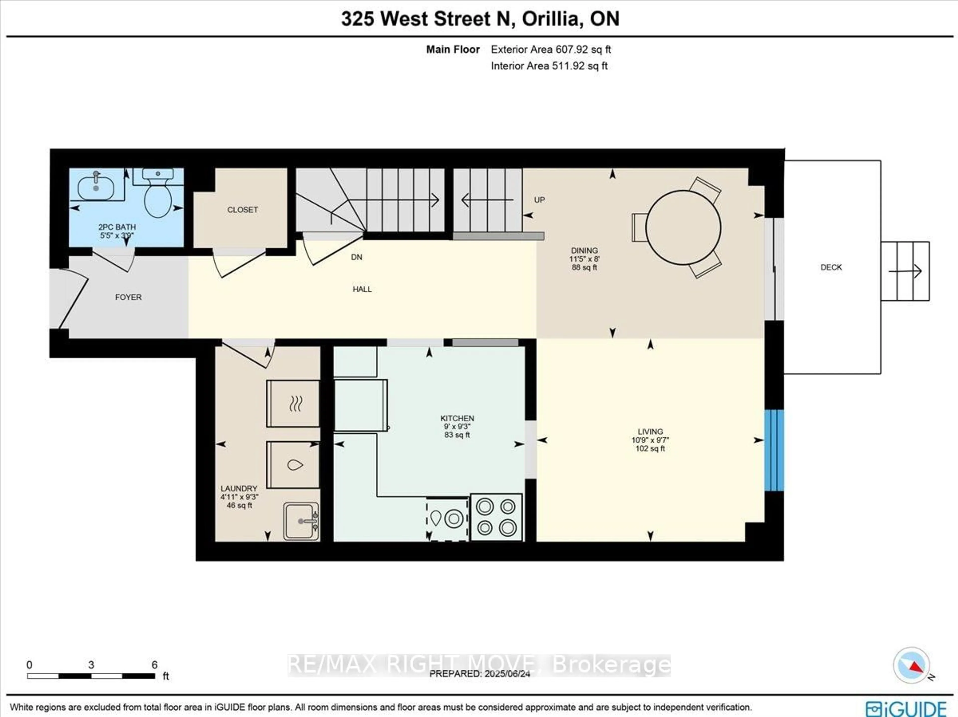 Floor plan for 325 West St #10, Orillia Ontario L3V 7P4
