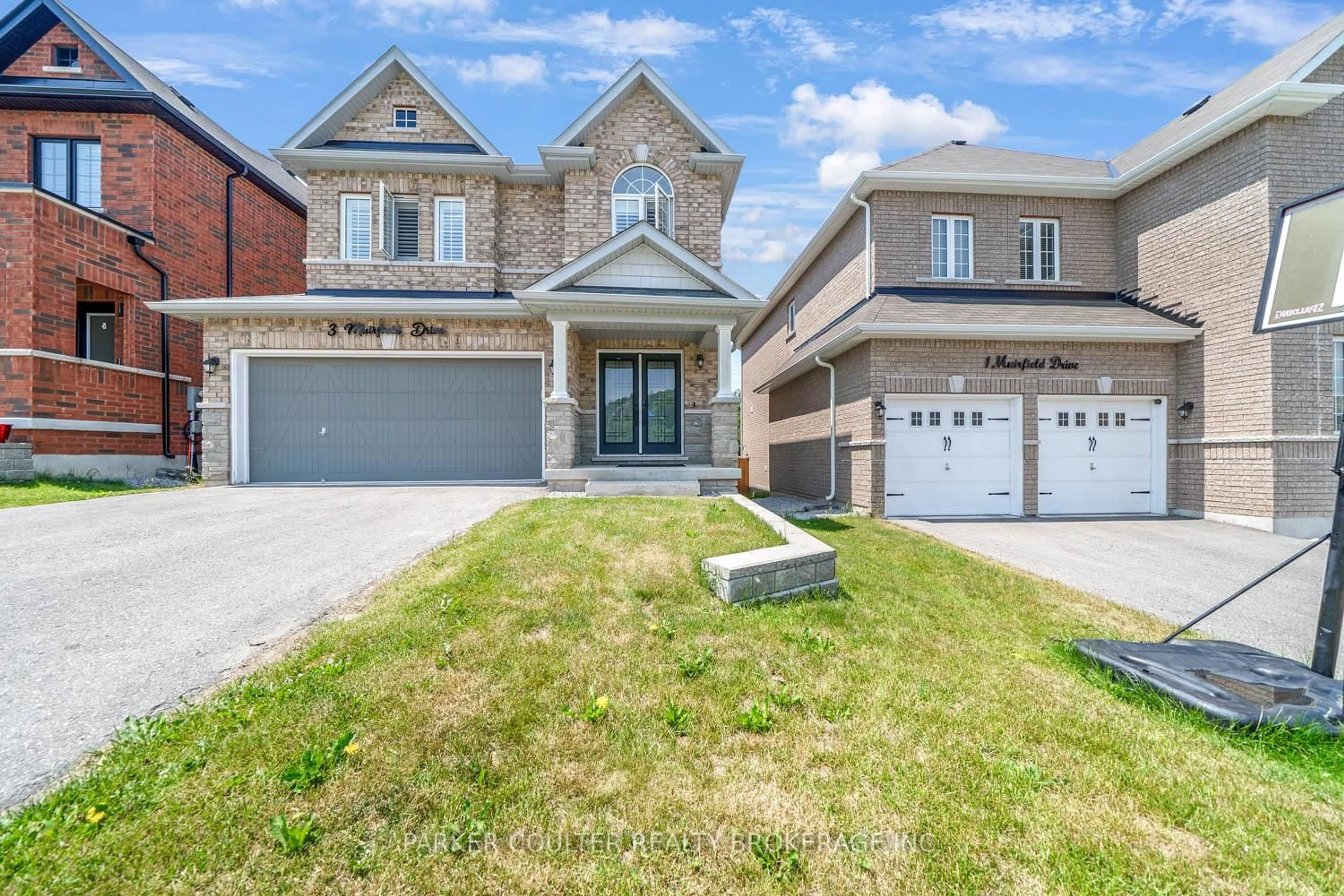 Home with brick exterior material, street for 3 Muirfield Dr, Barrie Ontario L4N 5E9