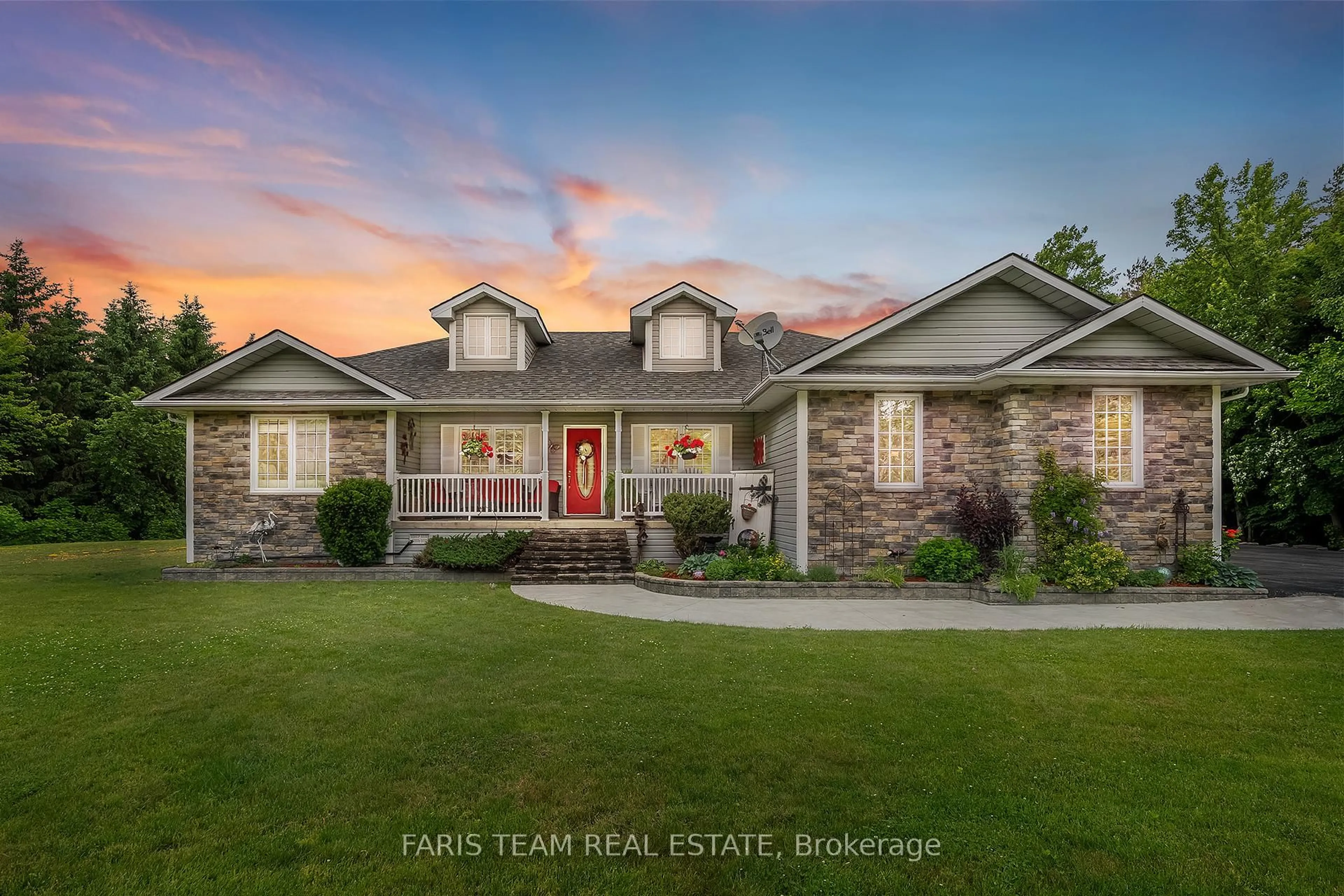 Home with brick exterior material, unknown for 34 Concession Road 8, Tiny Ontario L0L 2J0