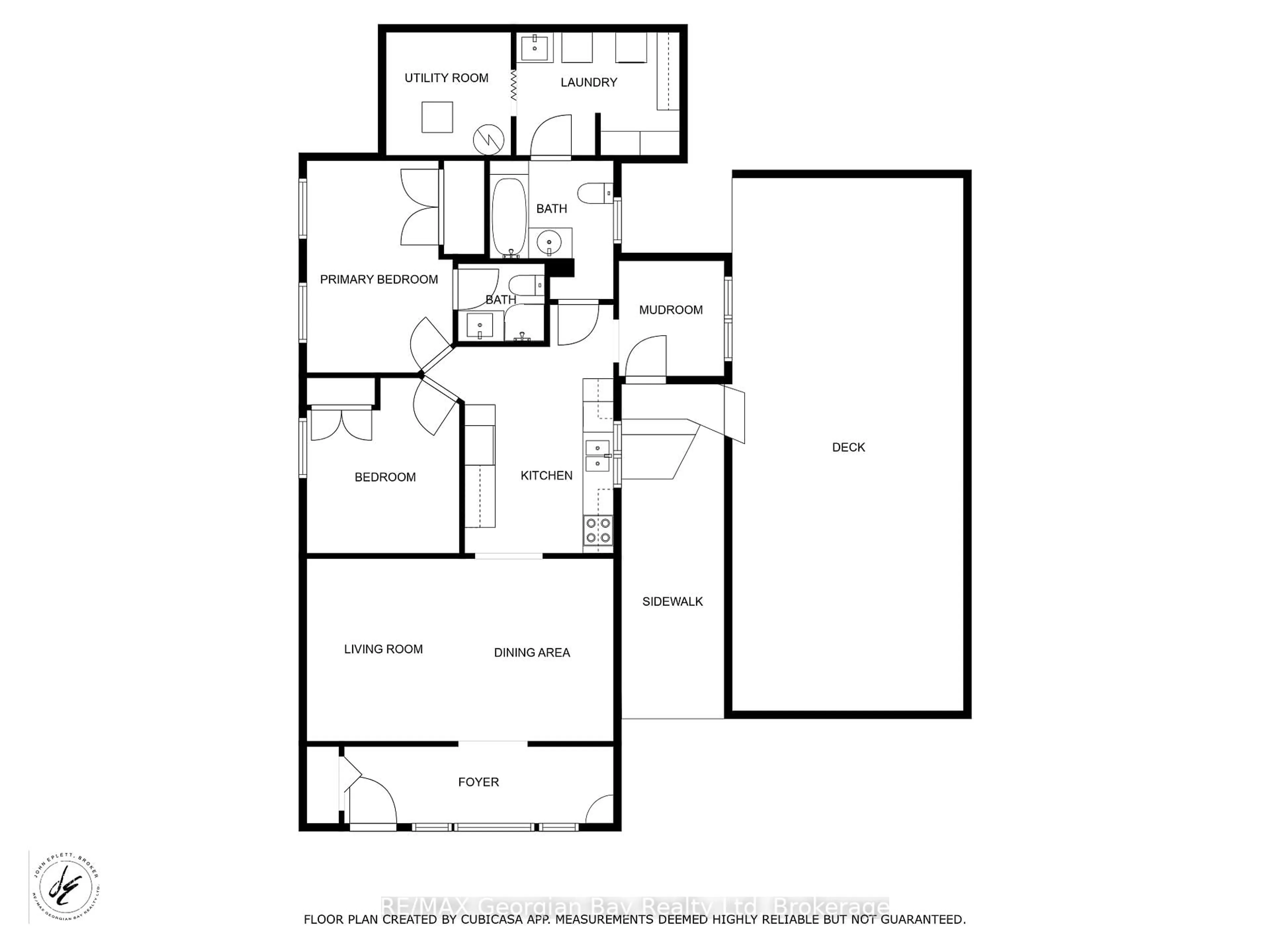 Floor plan for 30 Oriole St, Tay Ontario L0K 1R0