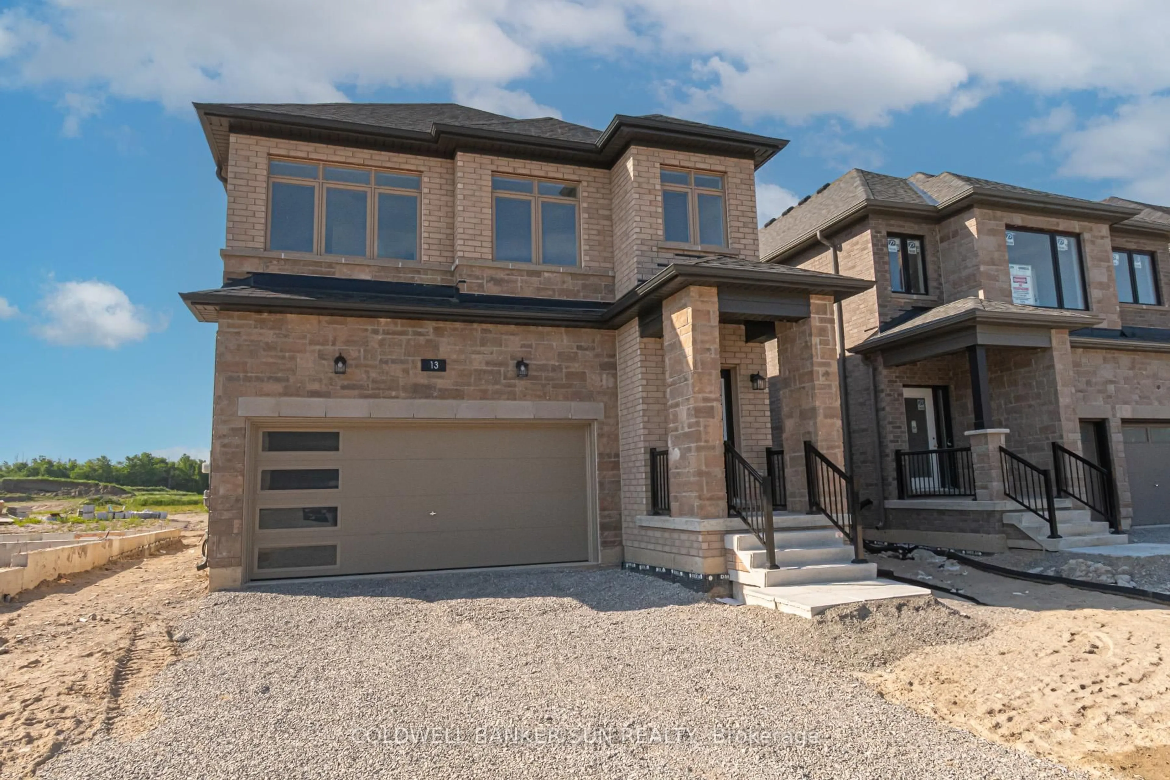 Home with brick exterior material, street for 13 Ranch Terr, Barrie Ontario L9J 0Y3