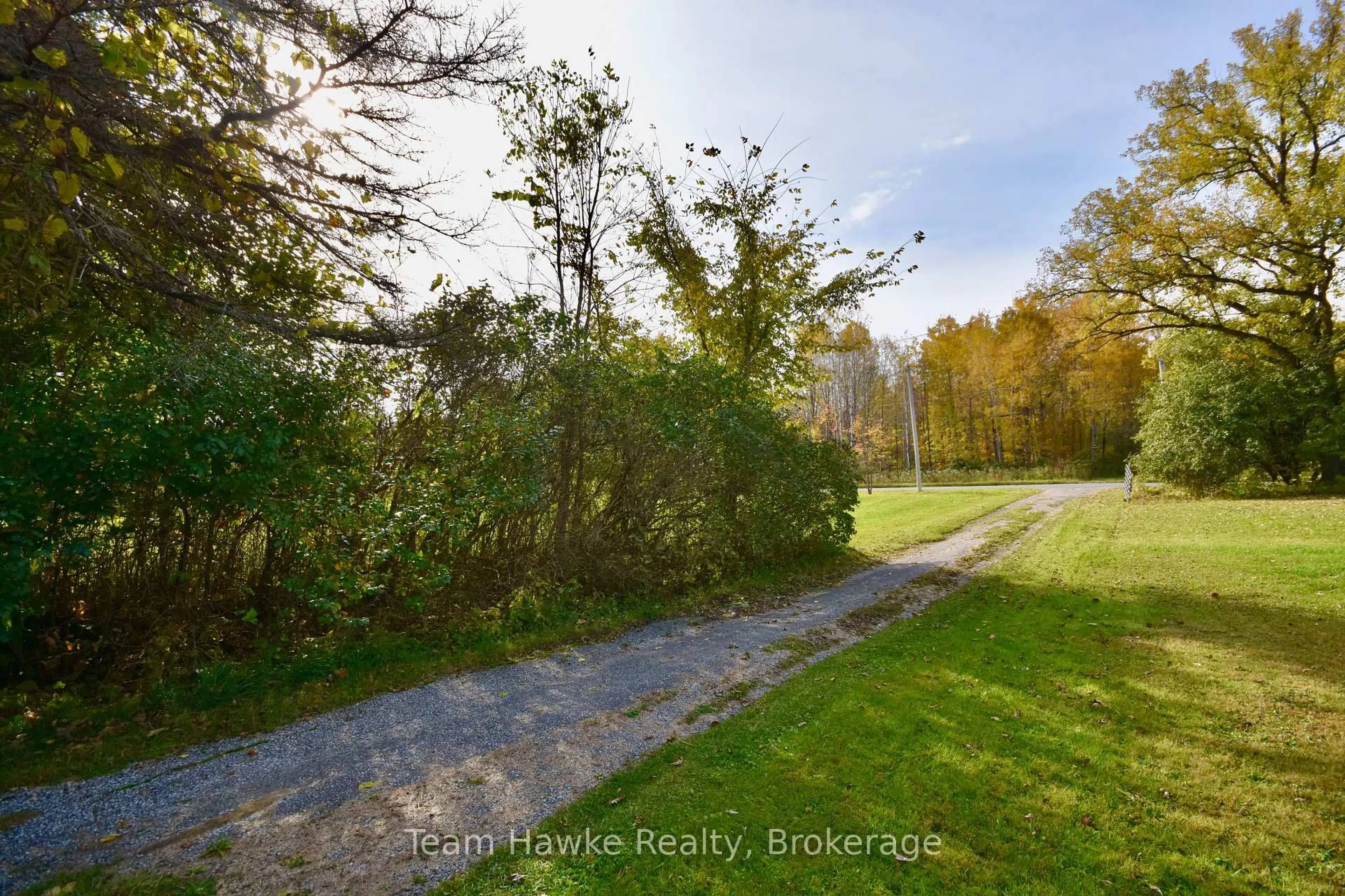 A pic from outside/outdoor area/front of a property/back of a property/a pic from drone, forest/trees view for 2645 ST AMANT Rd, Severn Ontario L0K 1S0