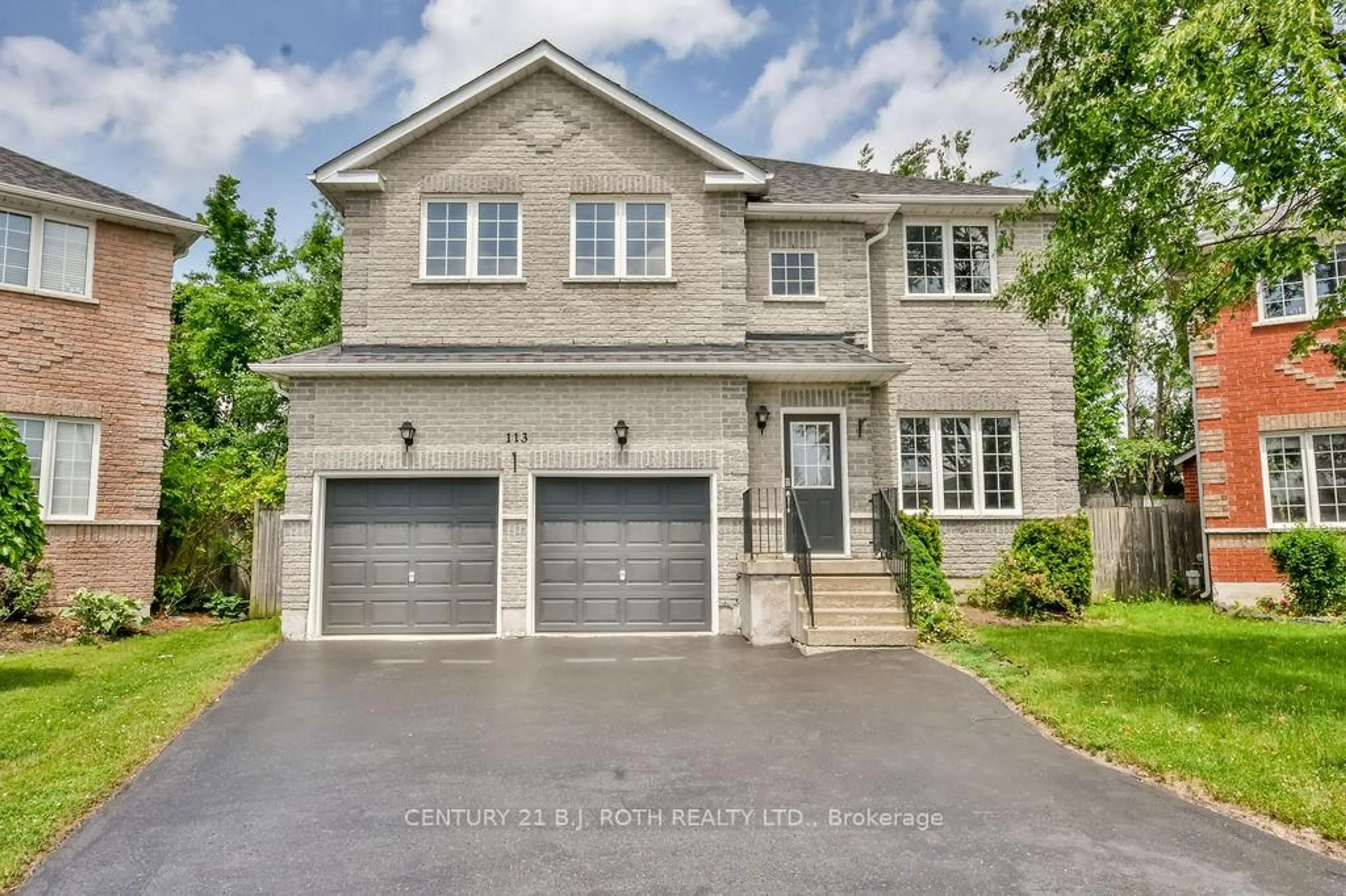Home with brick exterior material, street for 113 Livia Herman Way, Barrie Ontario L4M 7K5