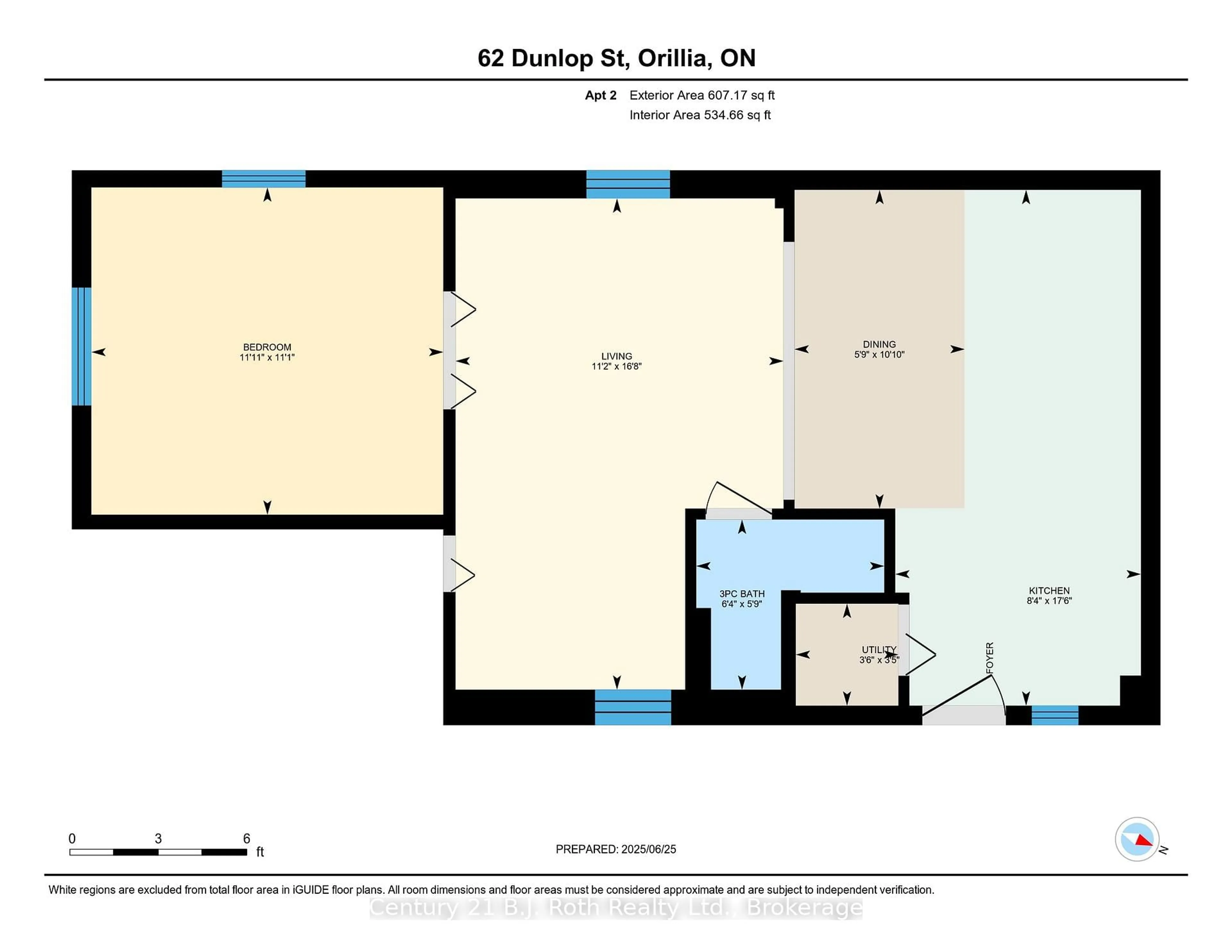 Floor plan for 62 Dunlop St, Orillia Ontario L3V 5P2