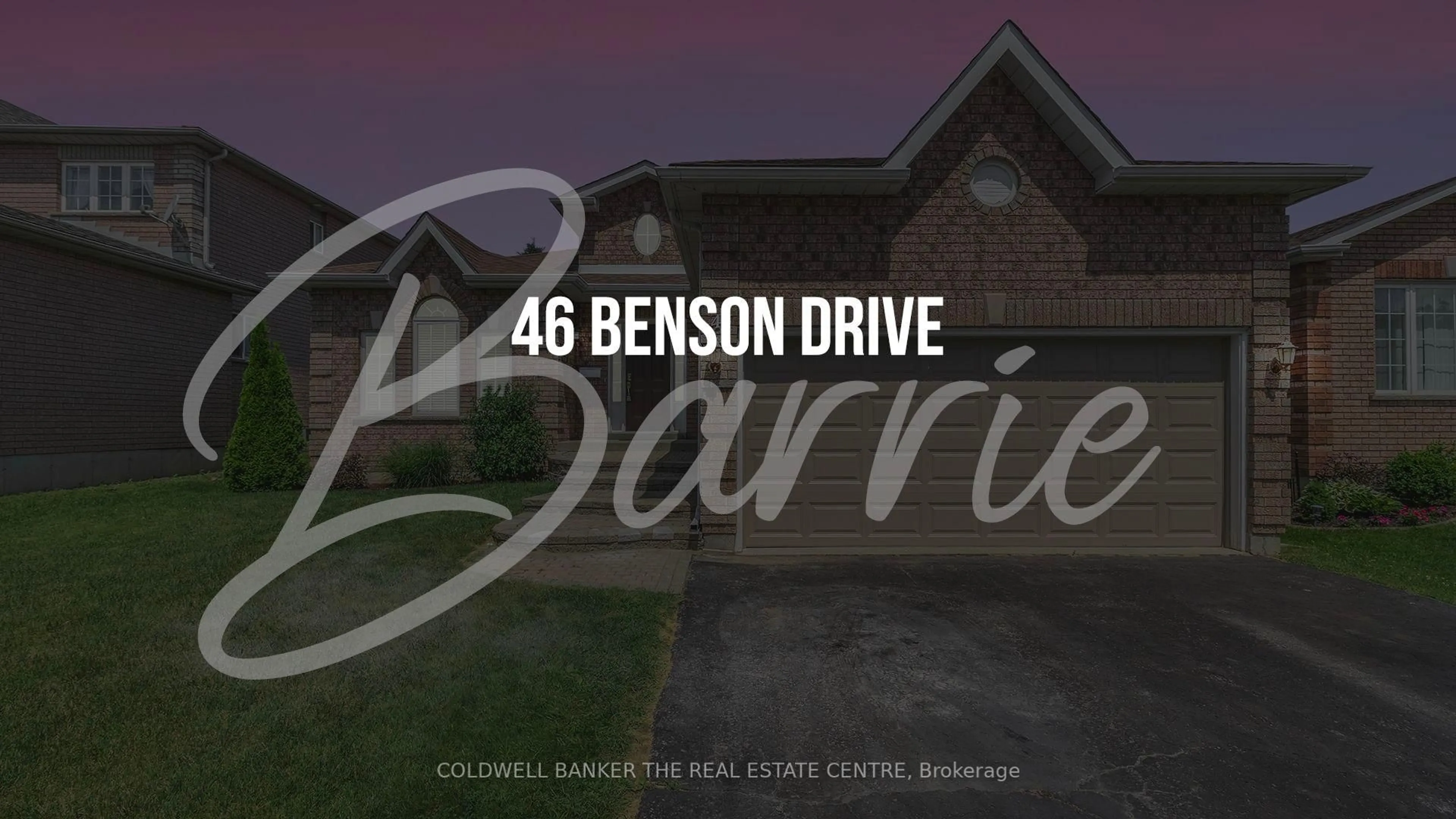Unknown for 46 Benson Dr, Barrie Ontario L4N 7Y1
