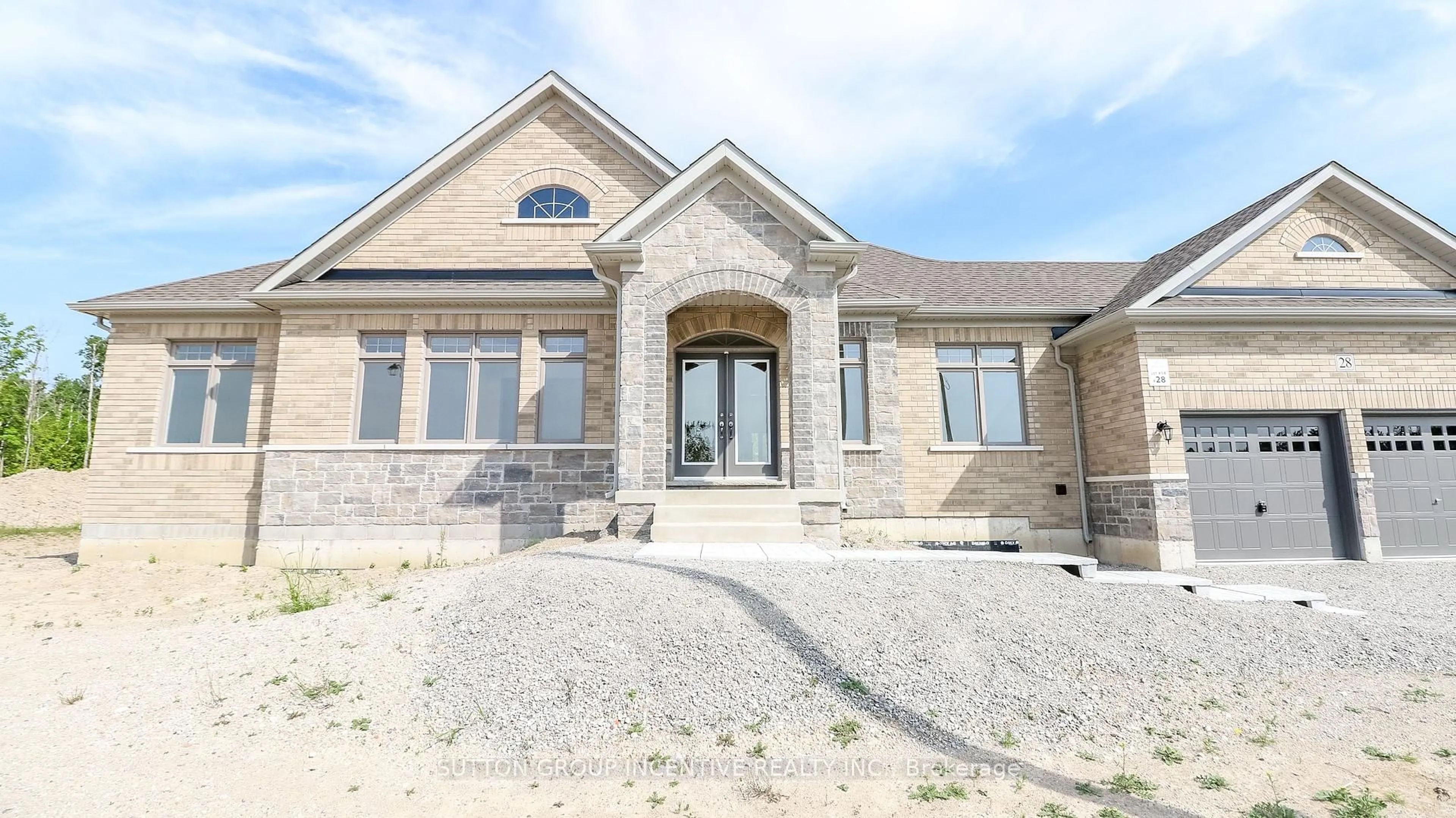 Home with brick exterior material, building for 28 Cottonwood St, Springwater Ontario L9X 2E5